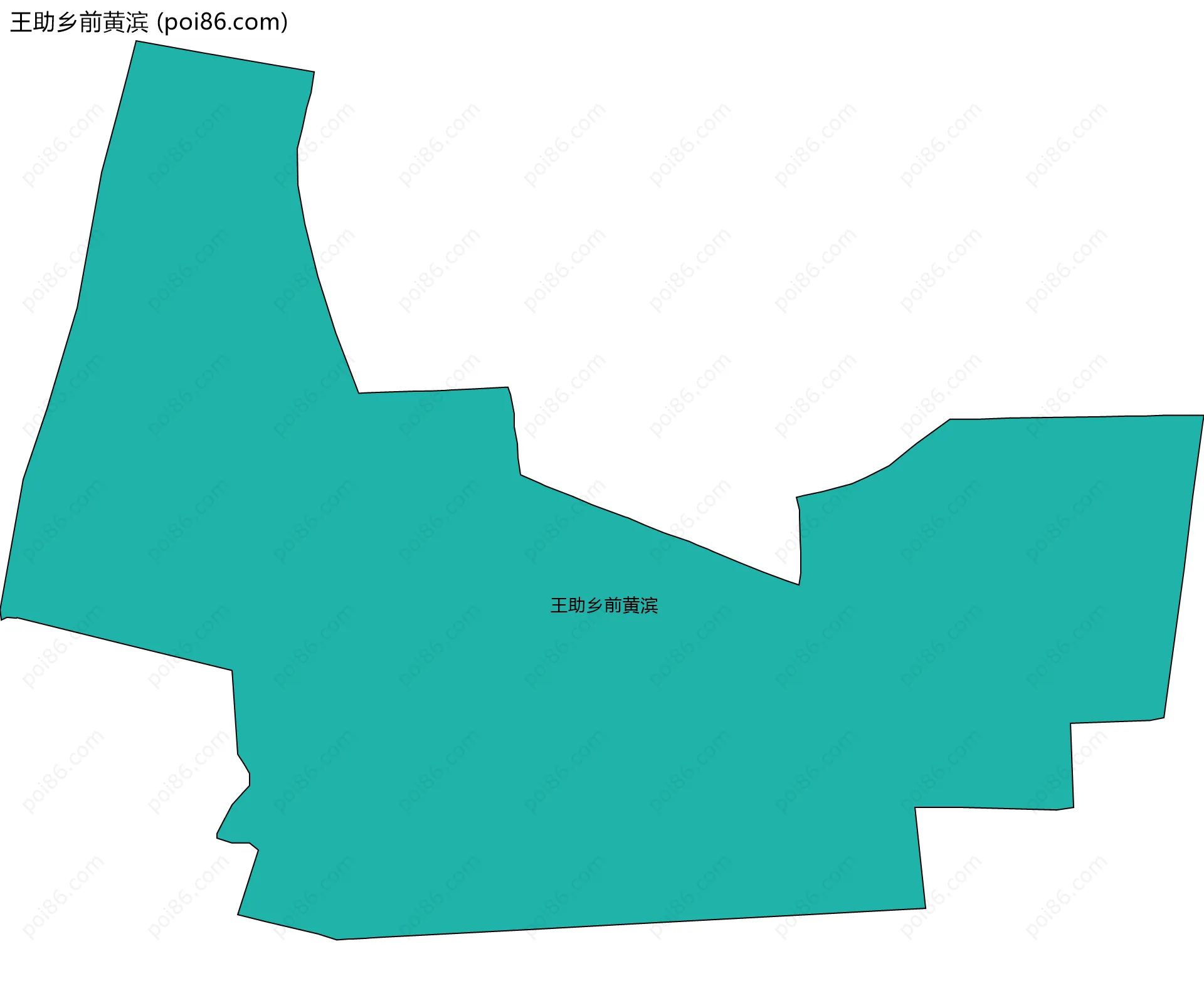 王助乡前黄滨边界地图