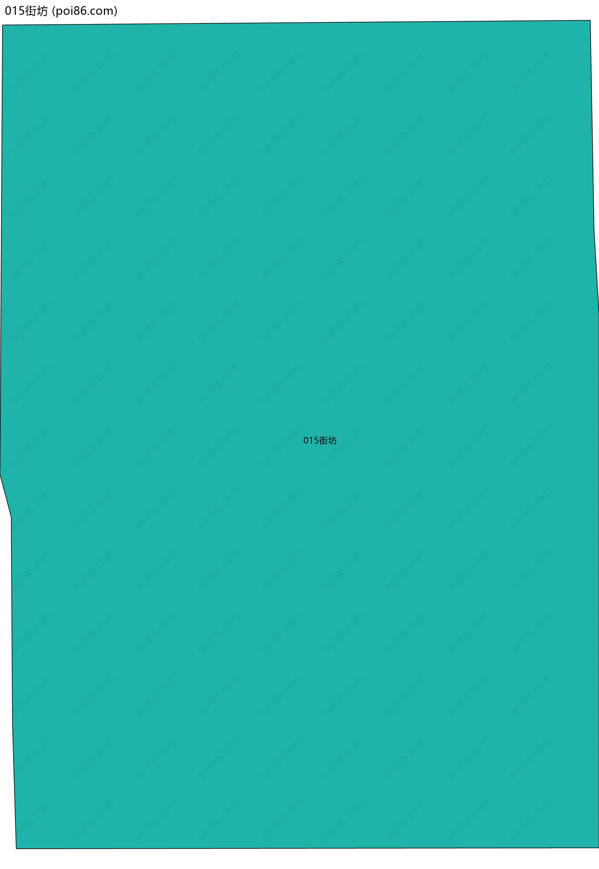015街坊边界地图