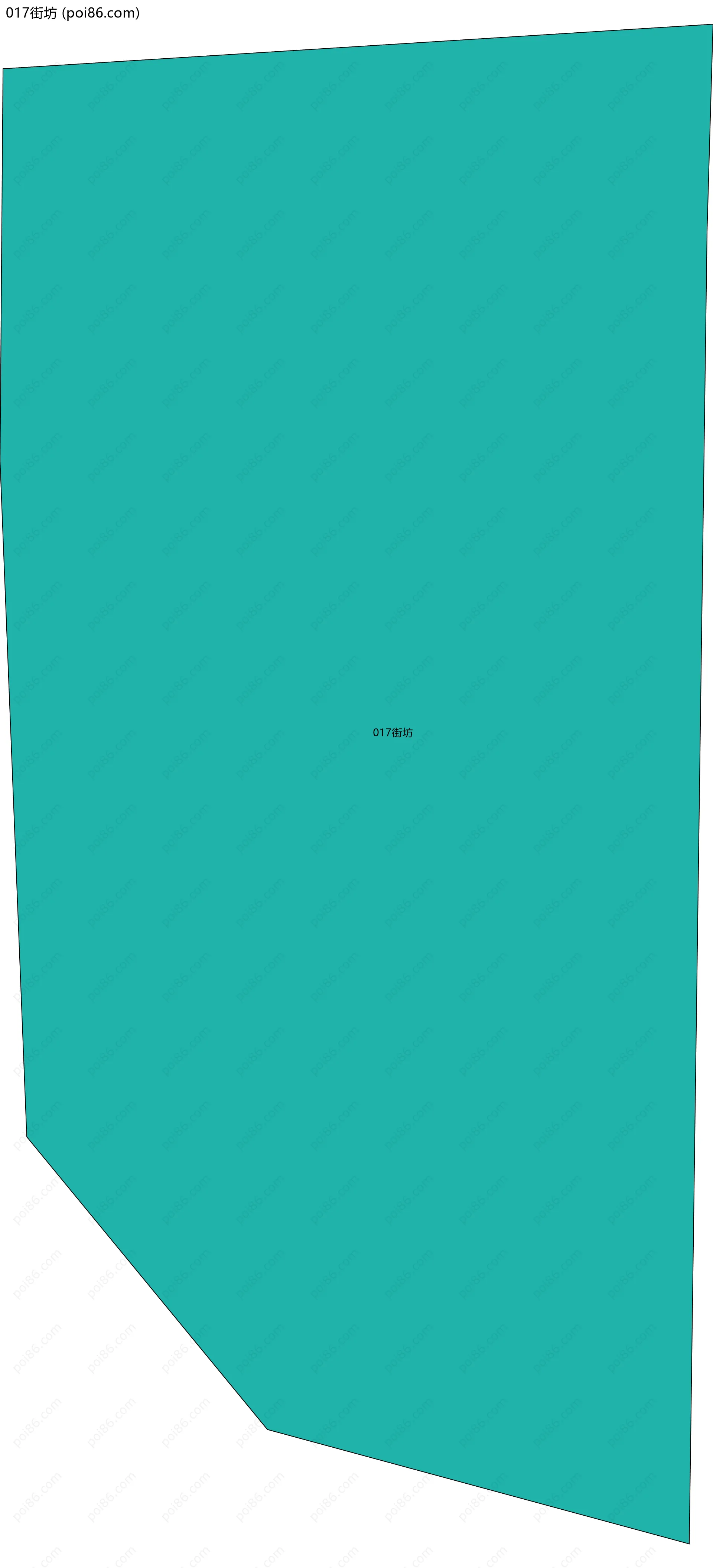 017街坊边界地图