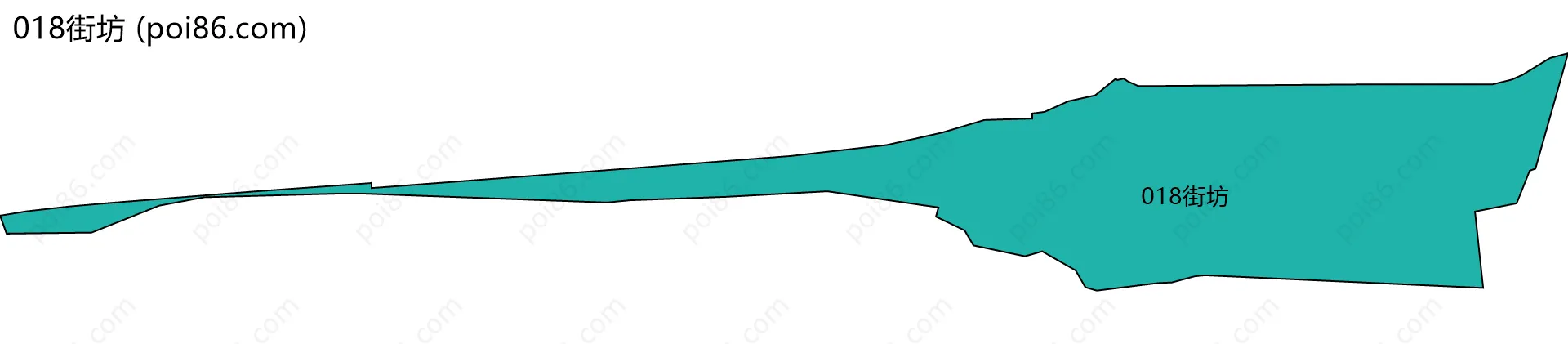 018街坊边界地图