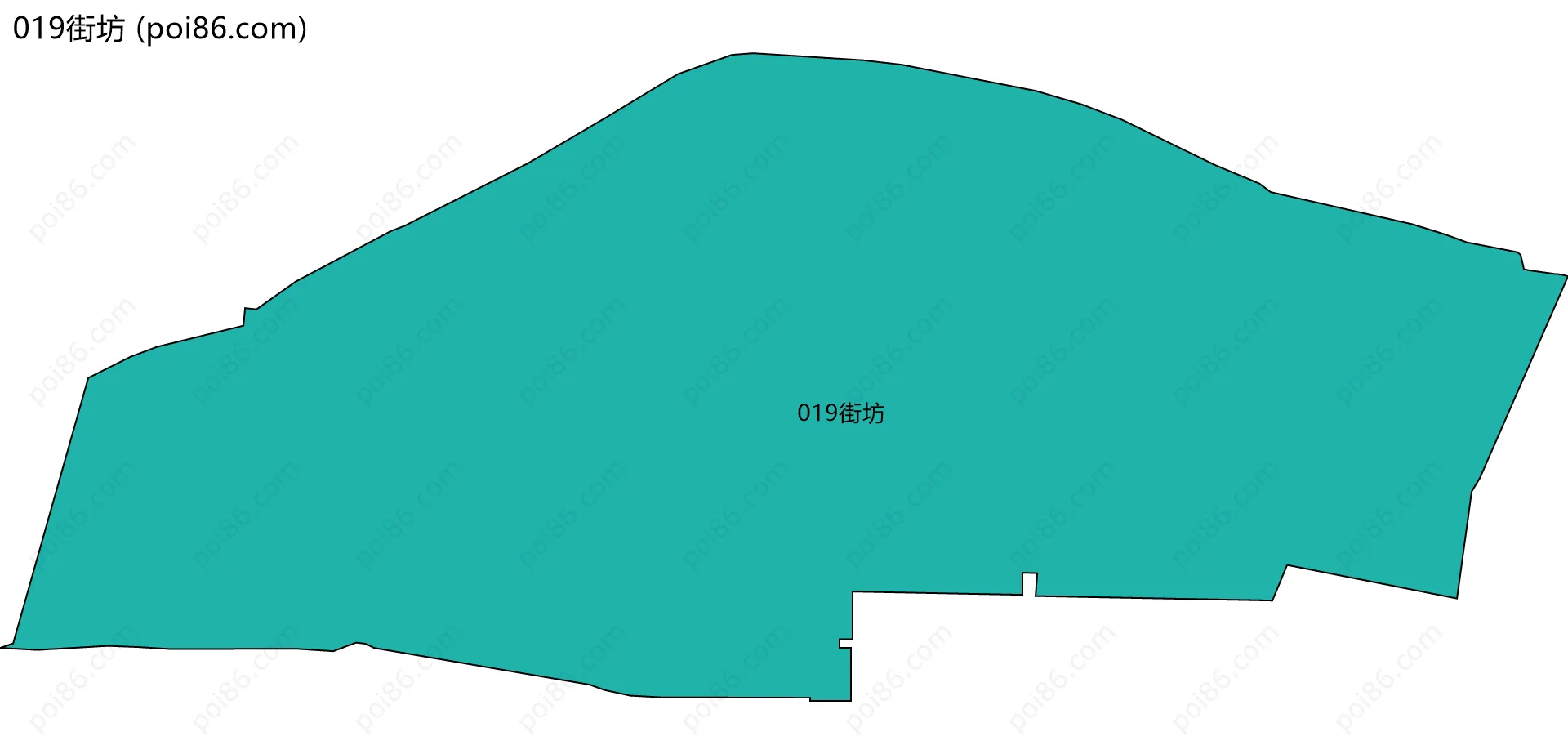 019街坊边界地图