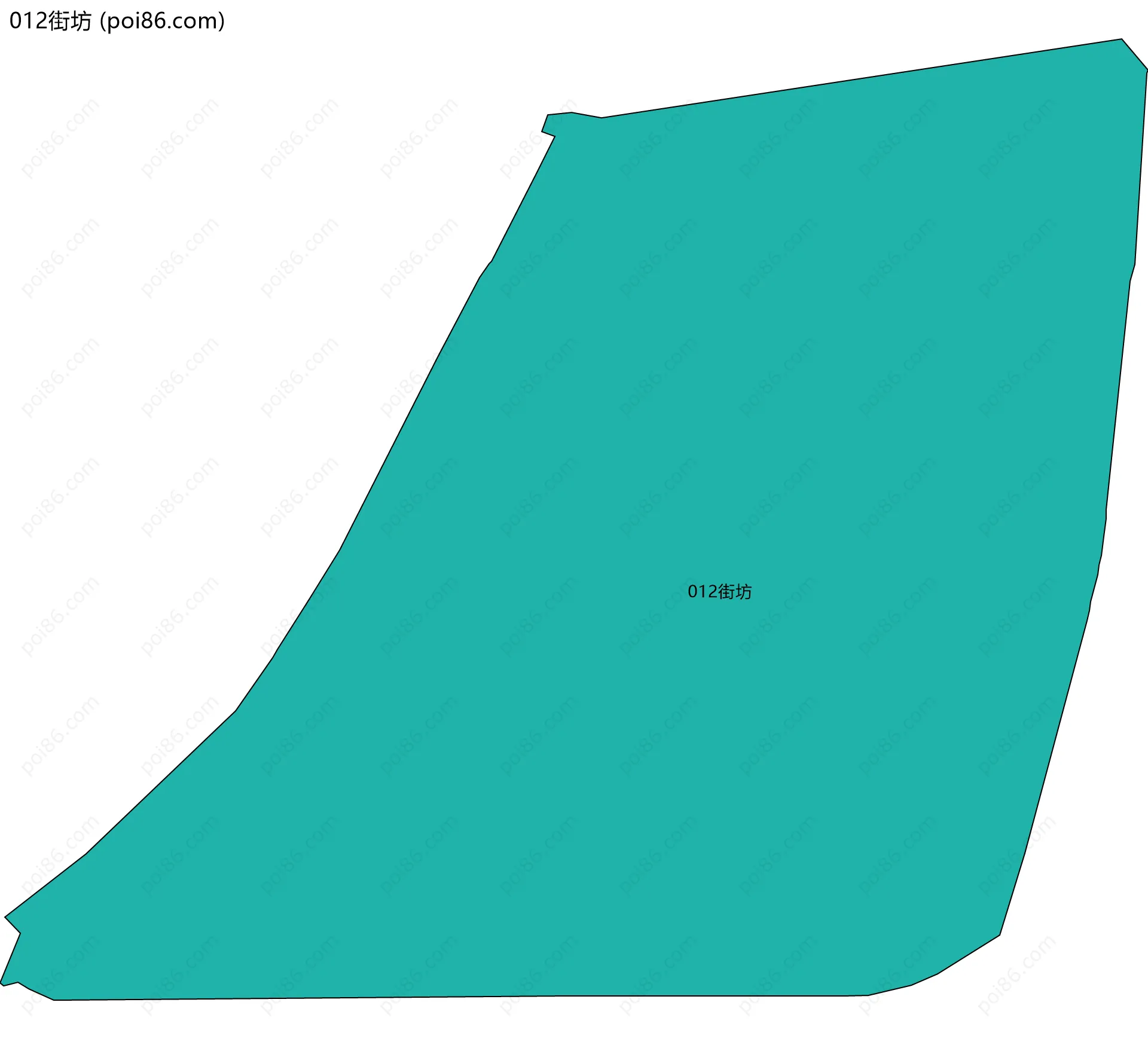 012街坊边界地图