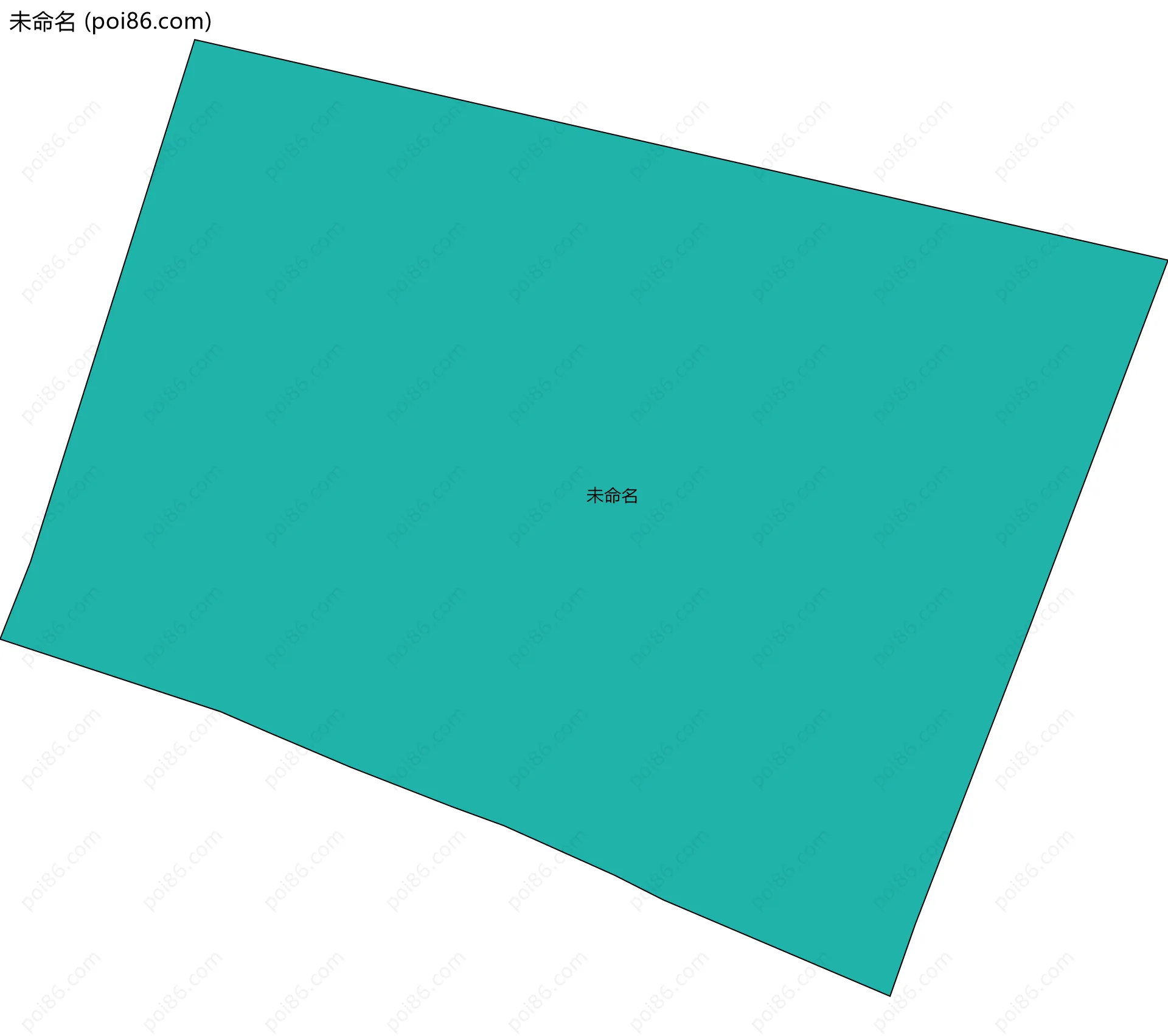 未命名边界地图