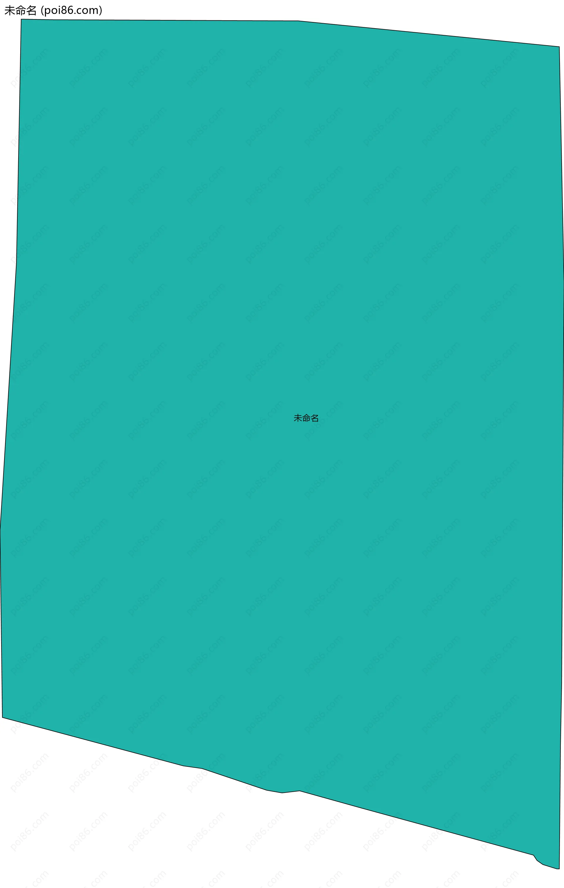 未命名边界地图