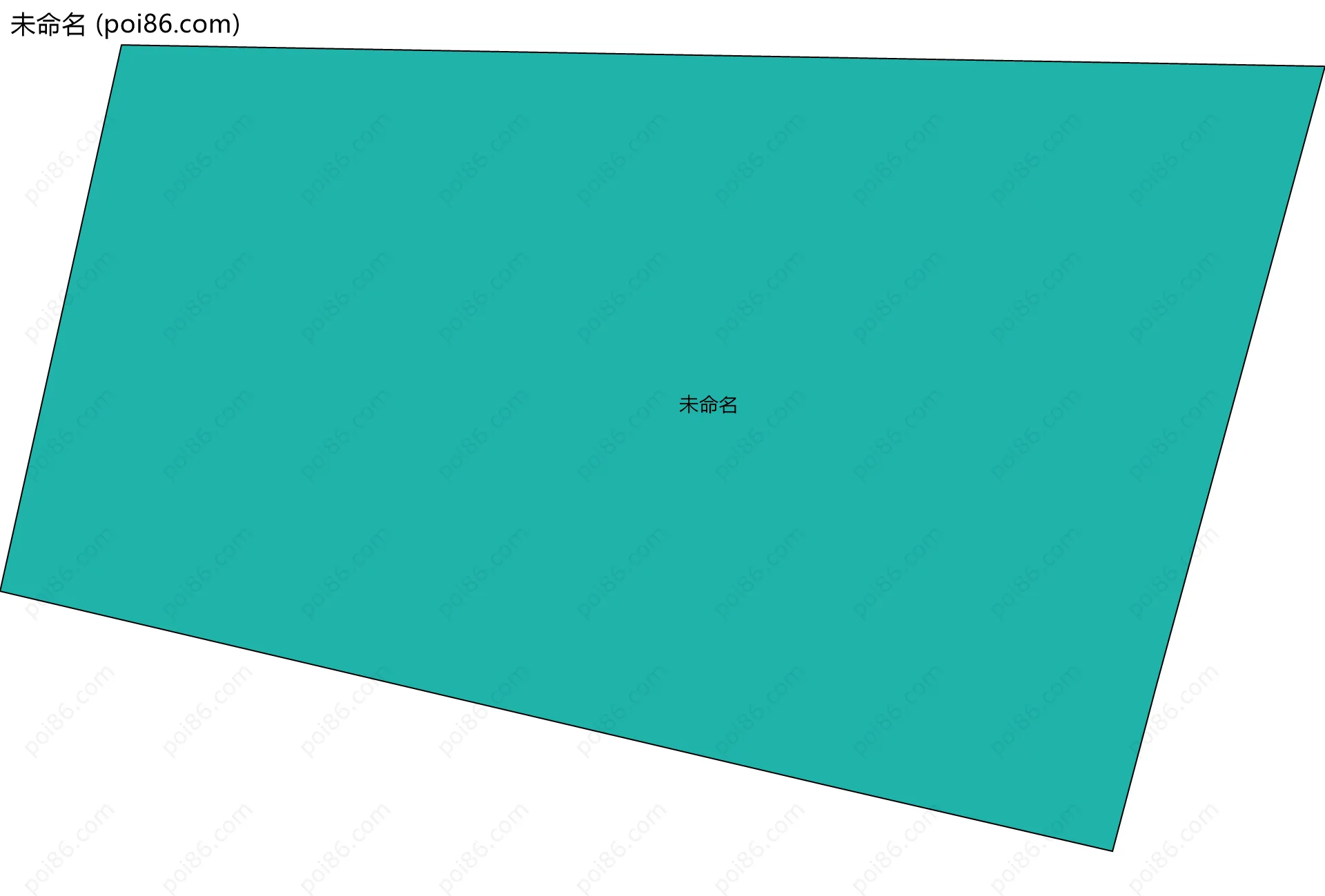 未命名边界地图
