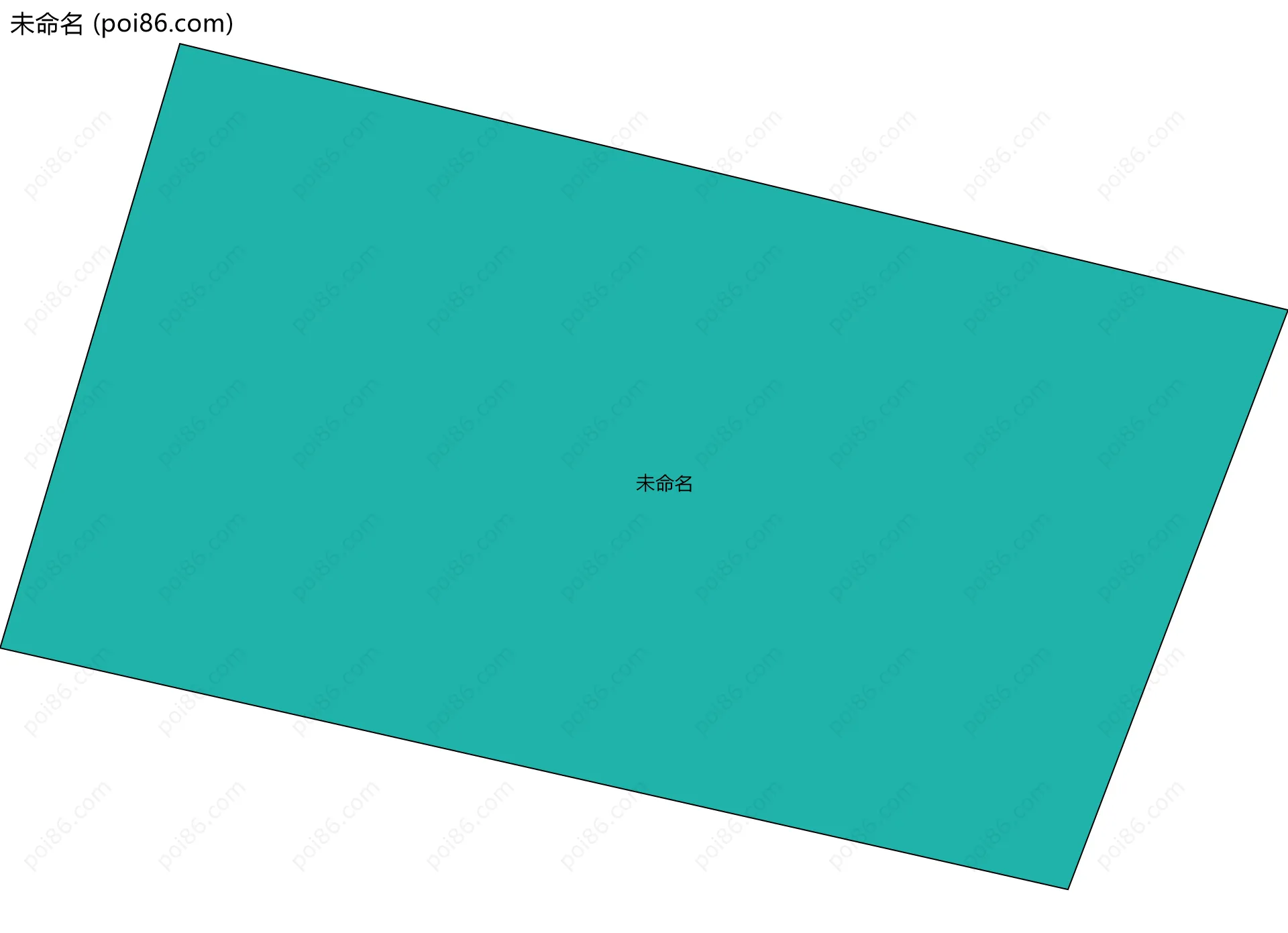 未命名边界地图