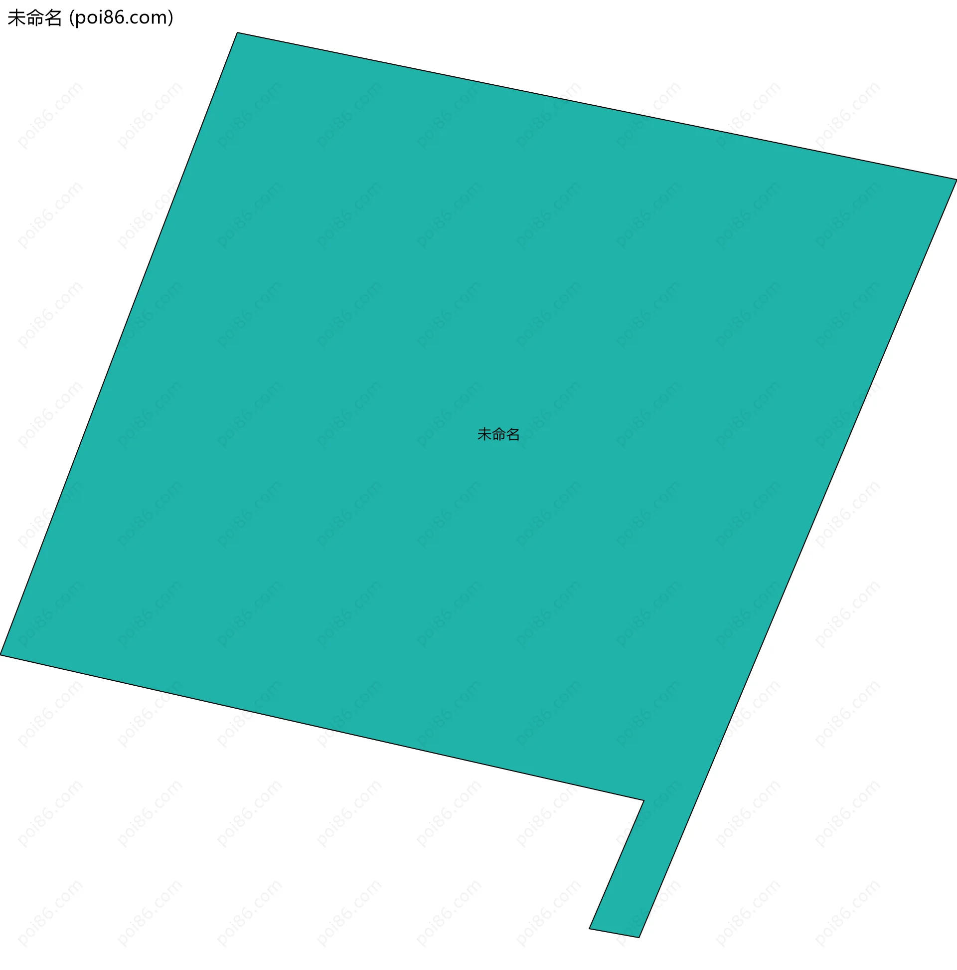 未命名边界地图