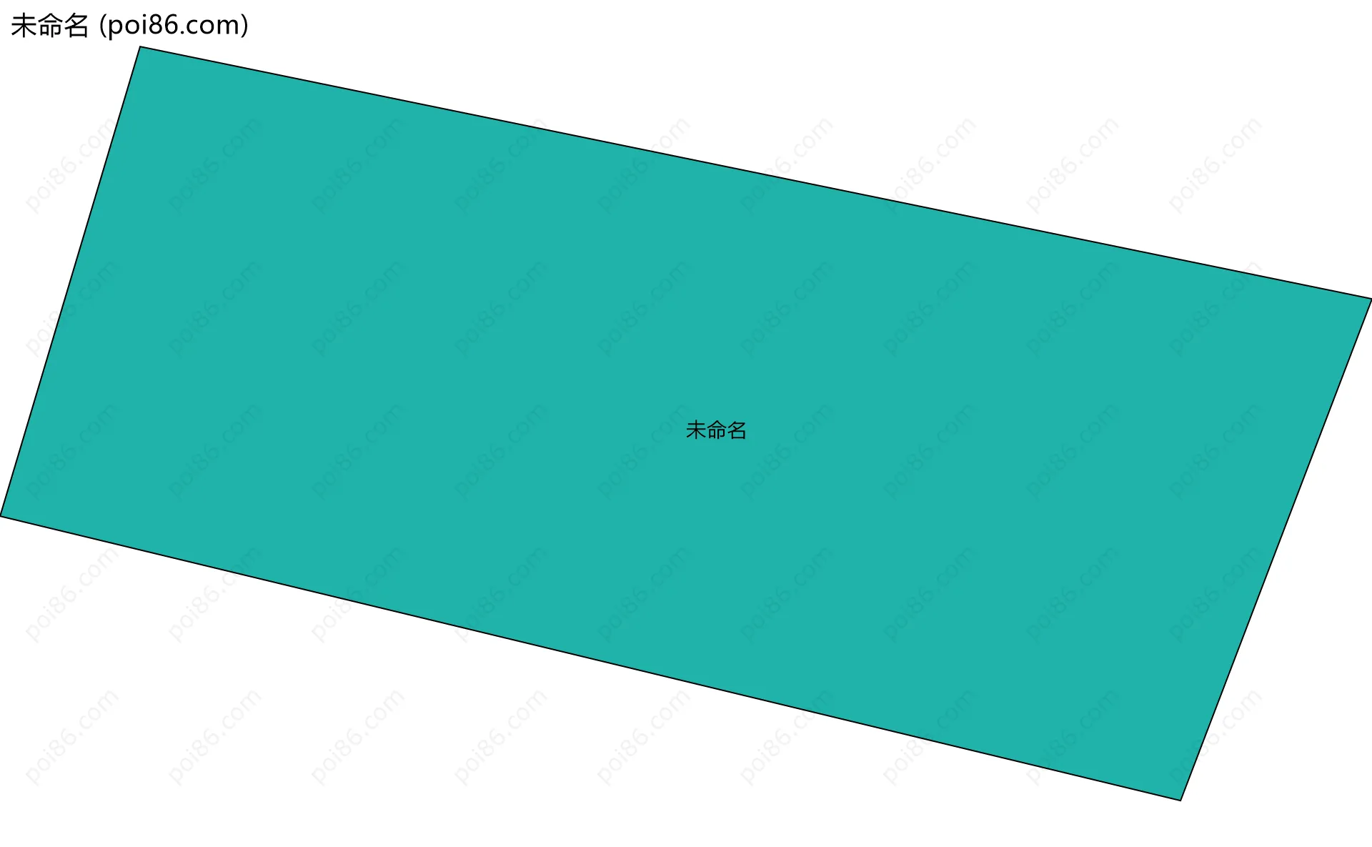 未命名边界地图