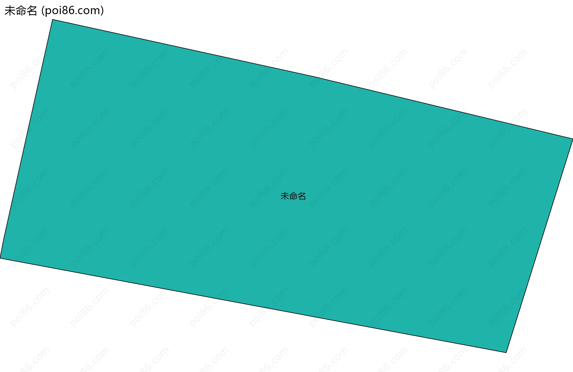 未命名边界地图