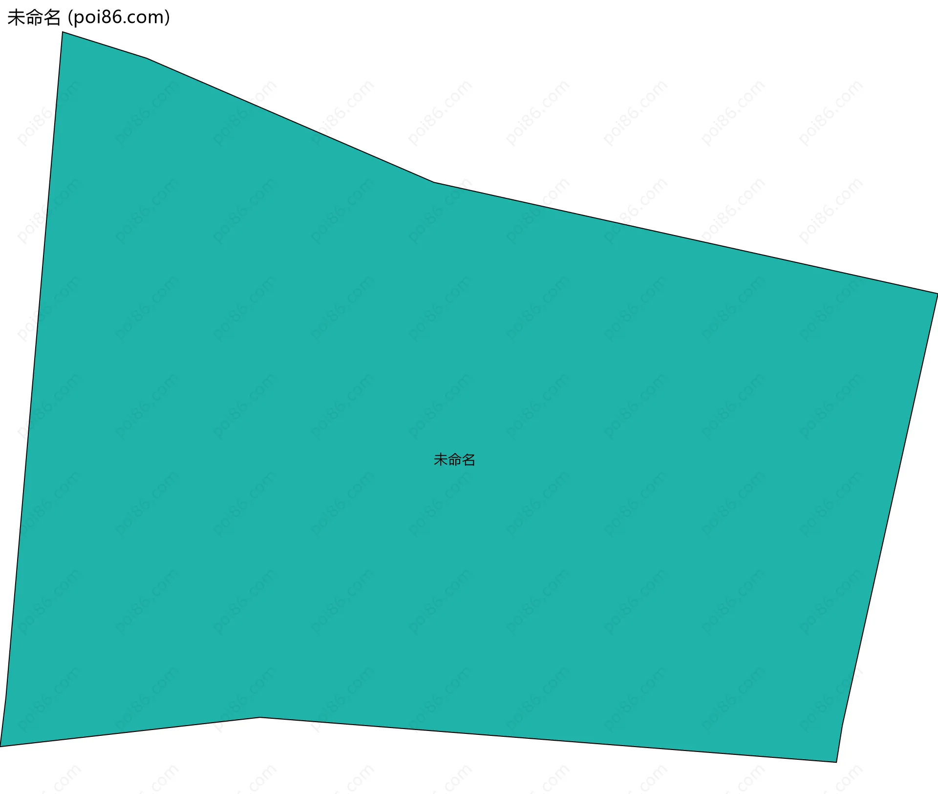 未命名边界地图