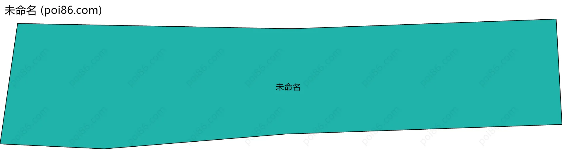 未命名边界地图