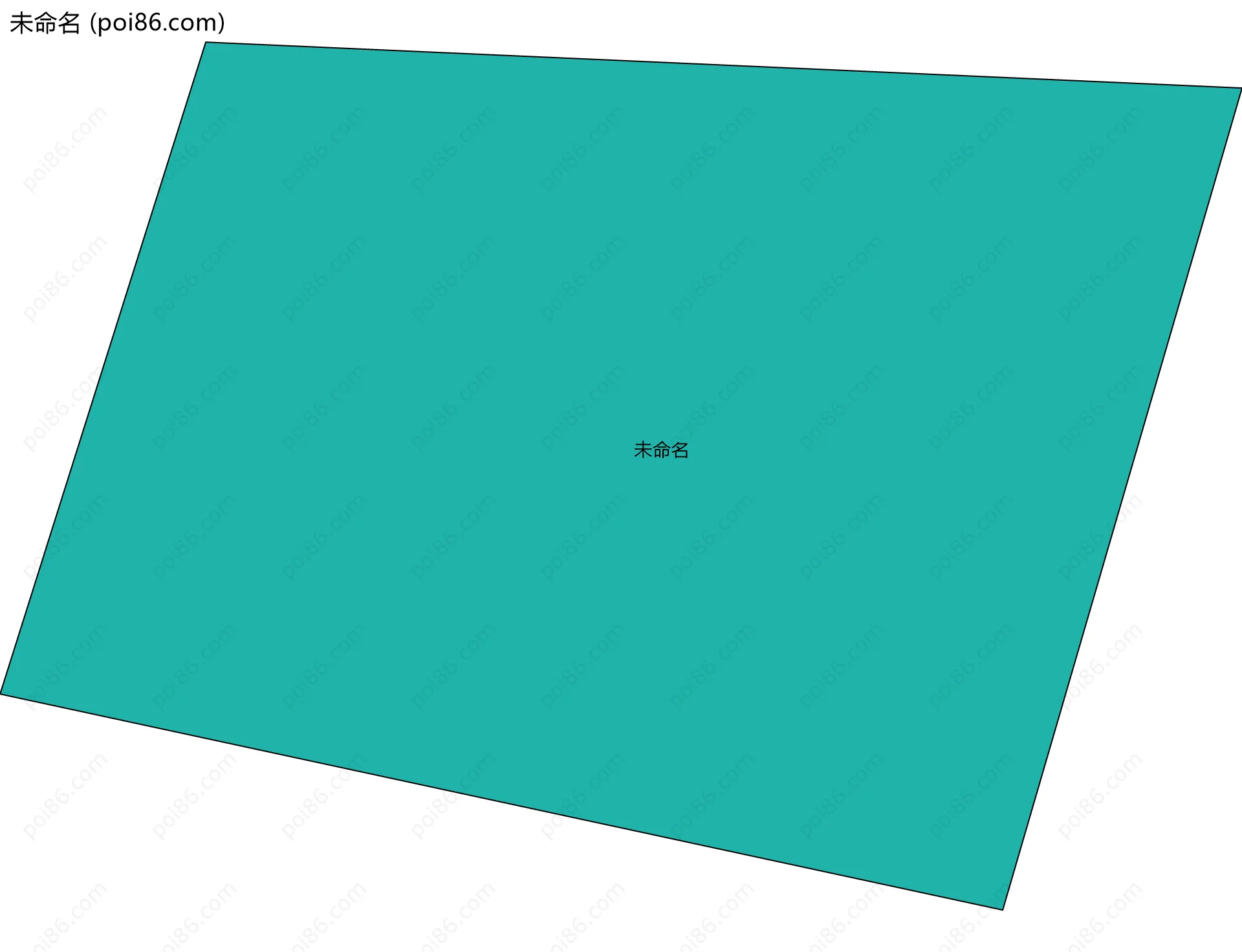 未命名边界地图