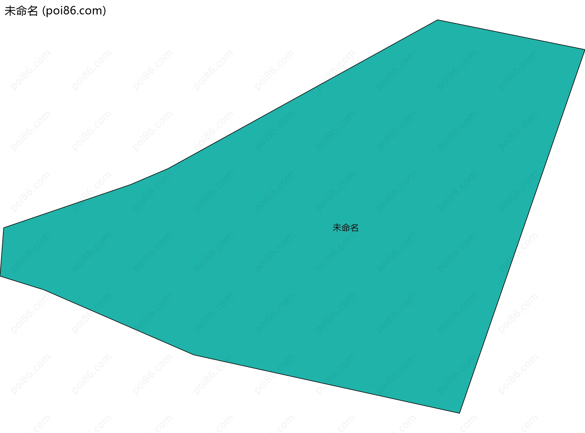 未命名边界地图