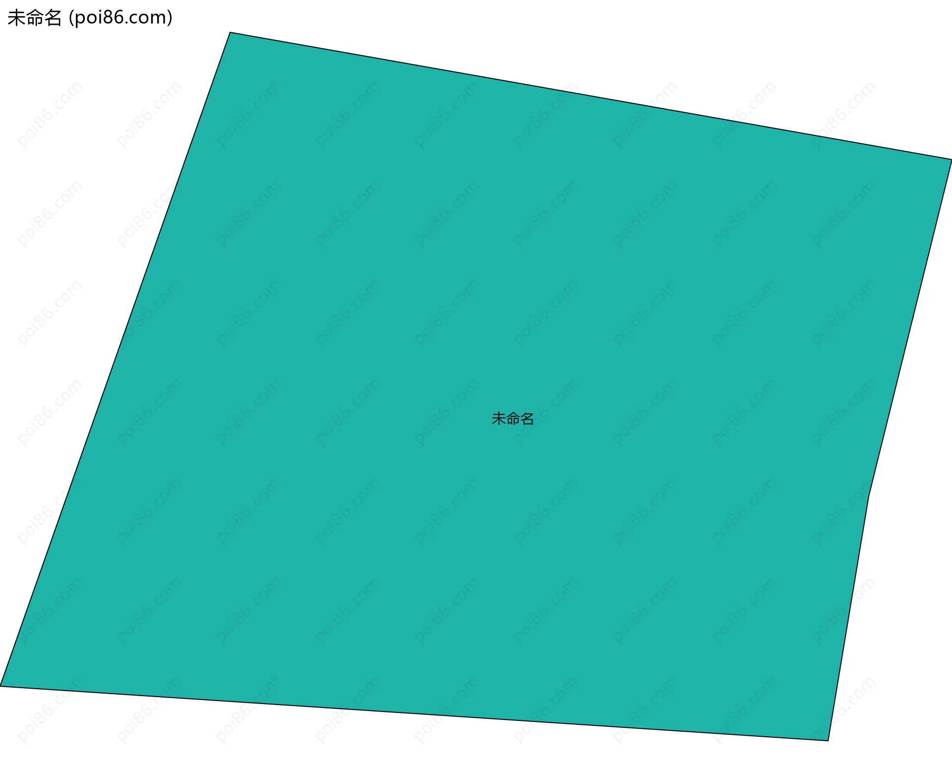 未命名边界地图