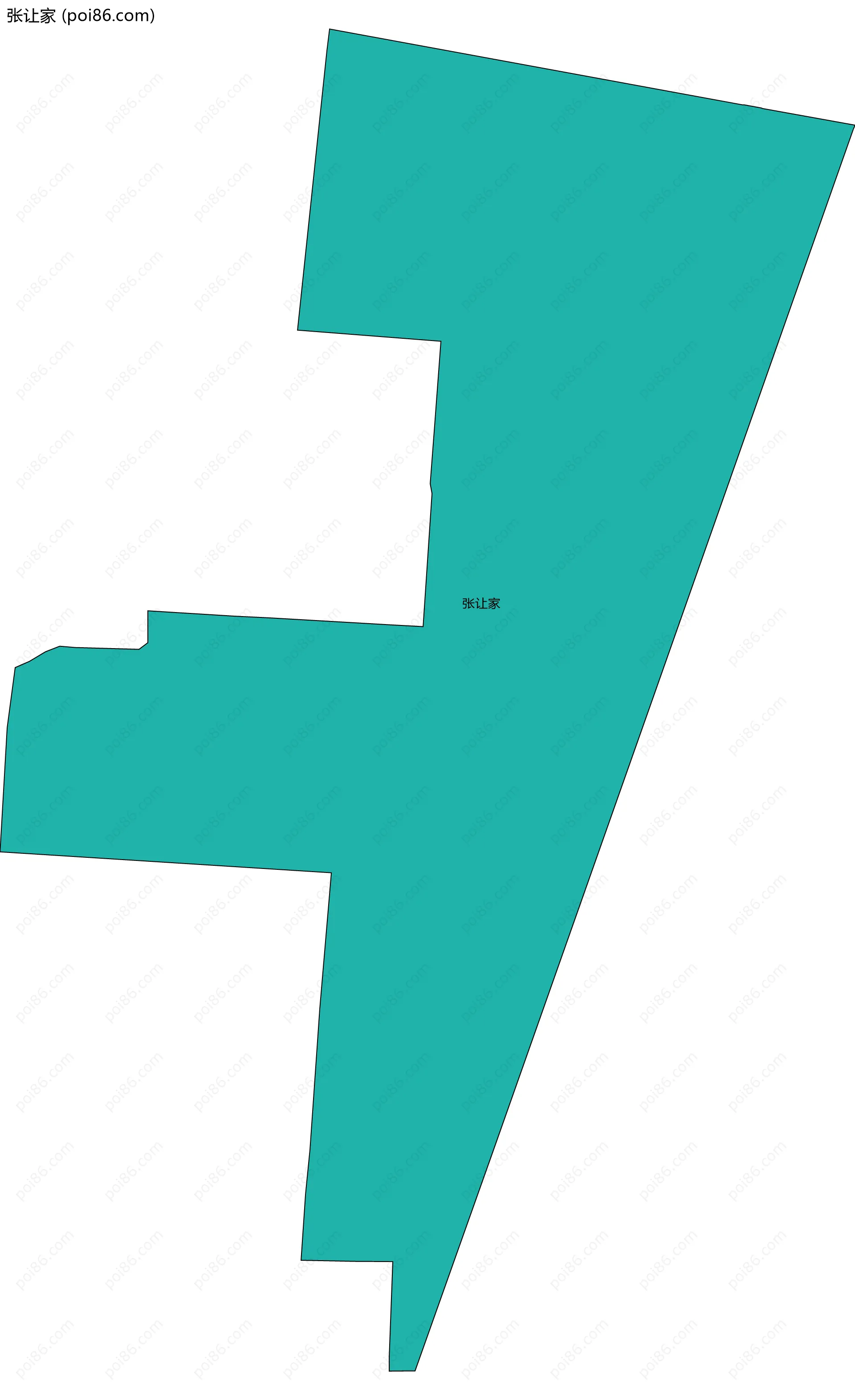 张让家边界地图