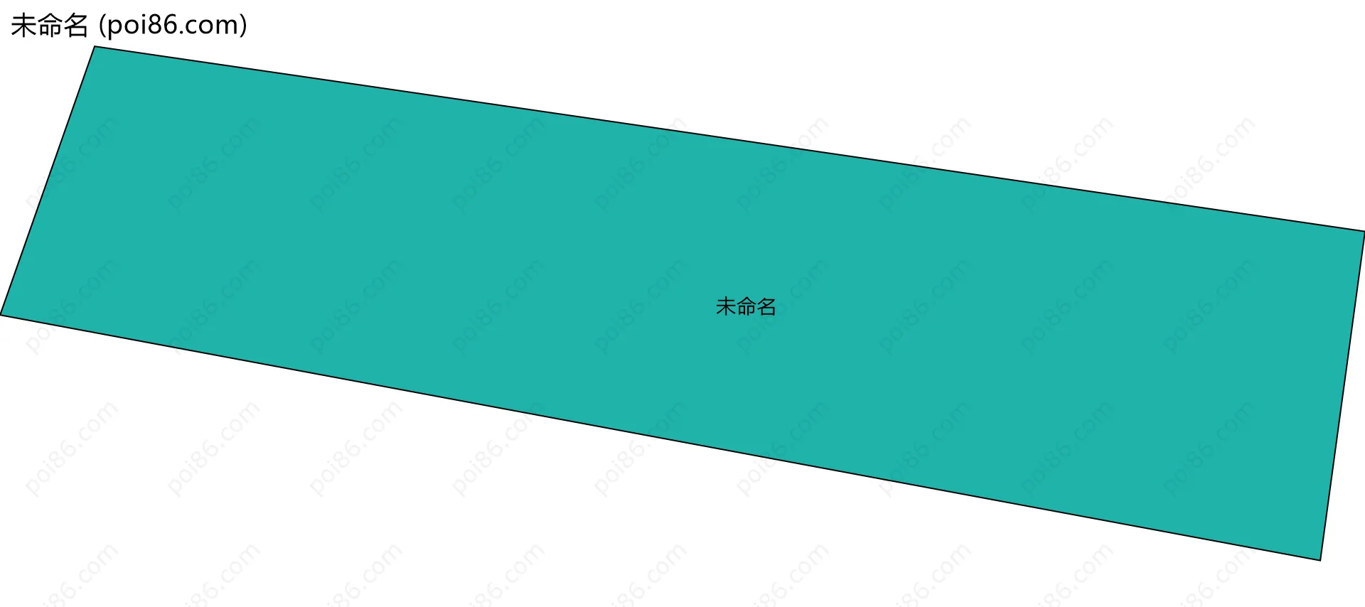 未命名边界地图