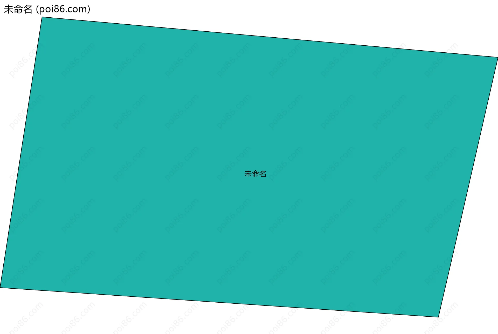 未命名边界地图