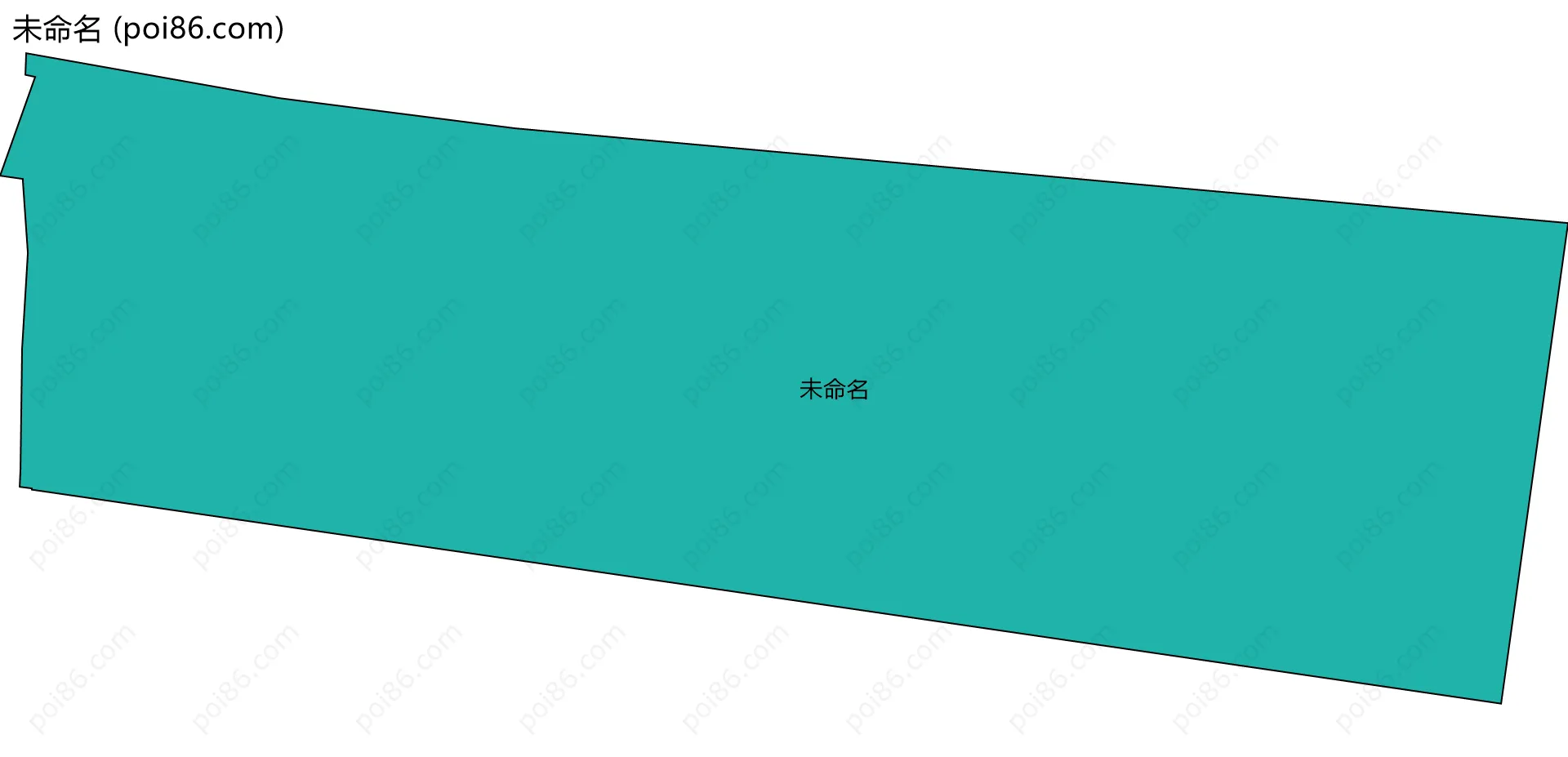 未命名边界地图