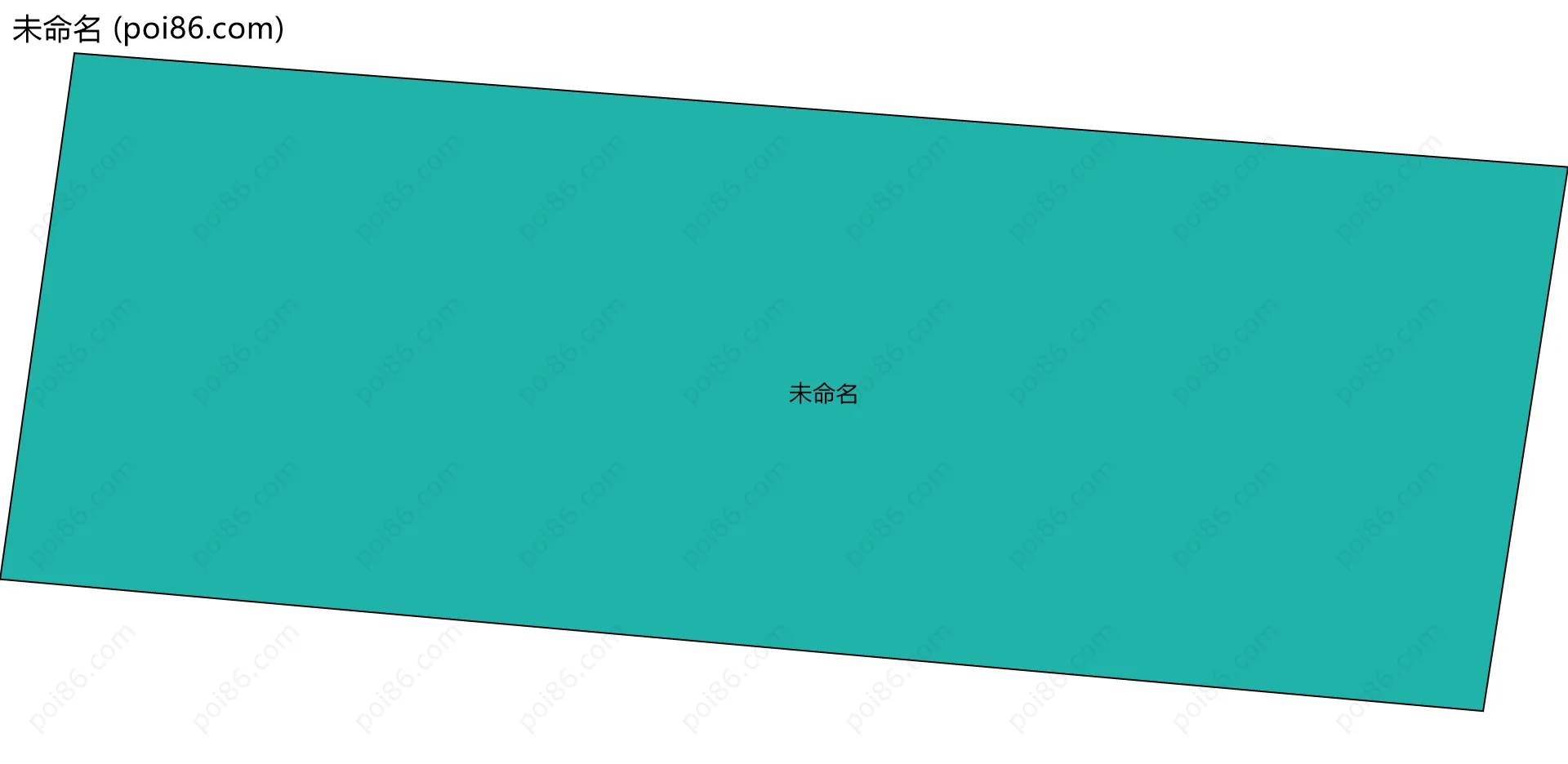 未命名边界地图