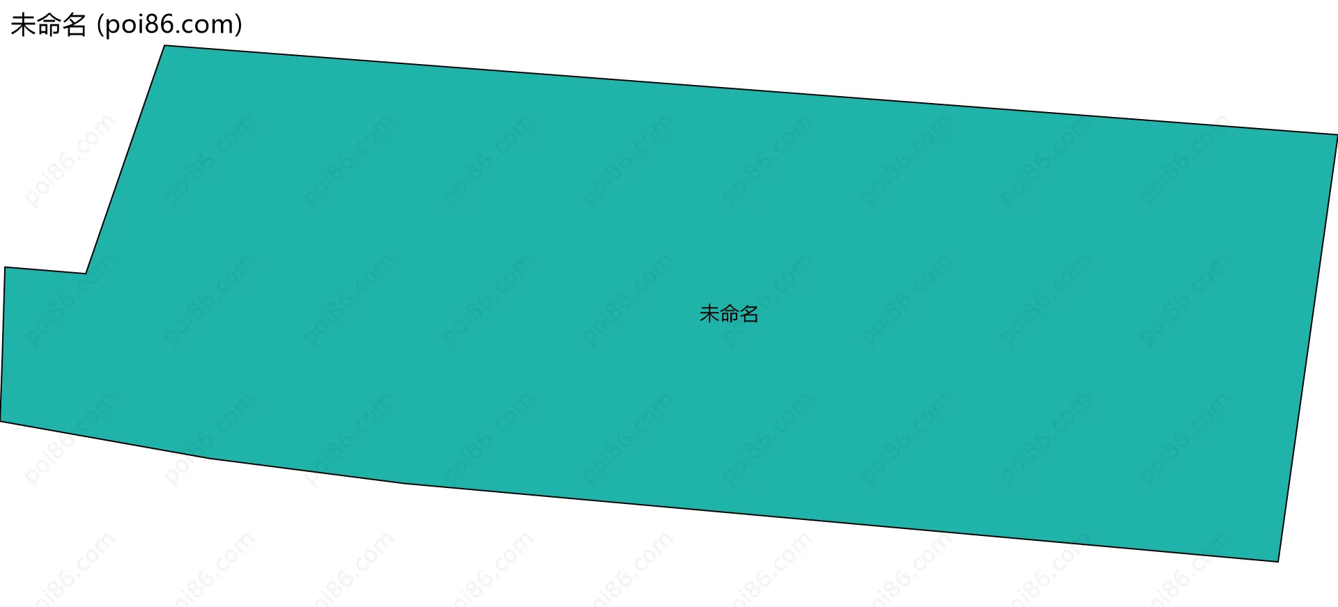 未命名边界地图