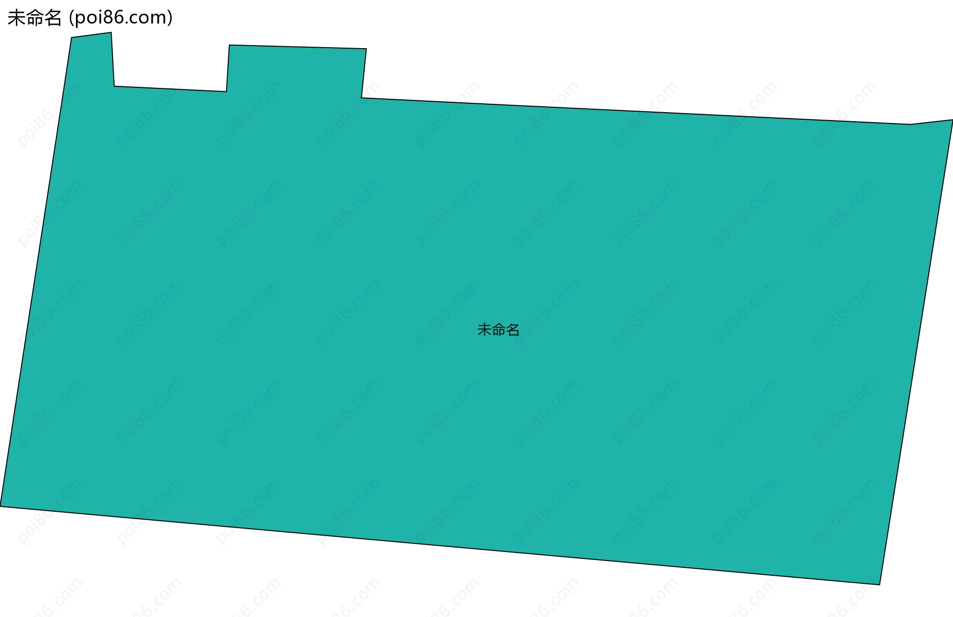 未命名边界地图