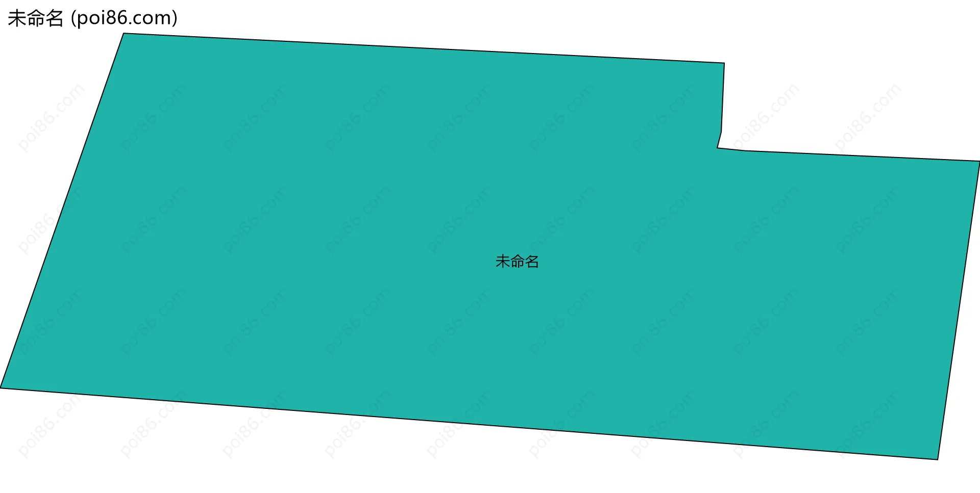 未命名边界地图