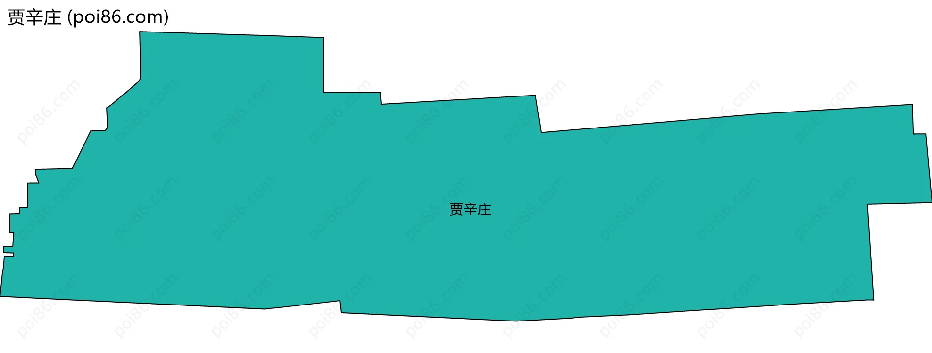 贾辛庄边界地图