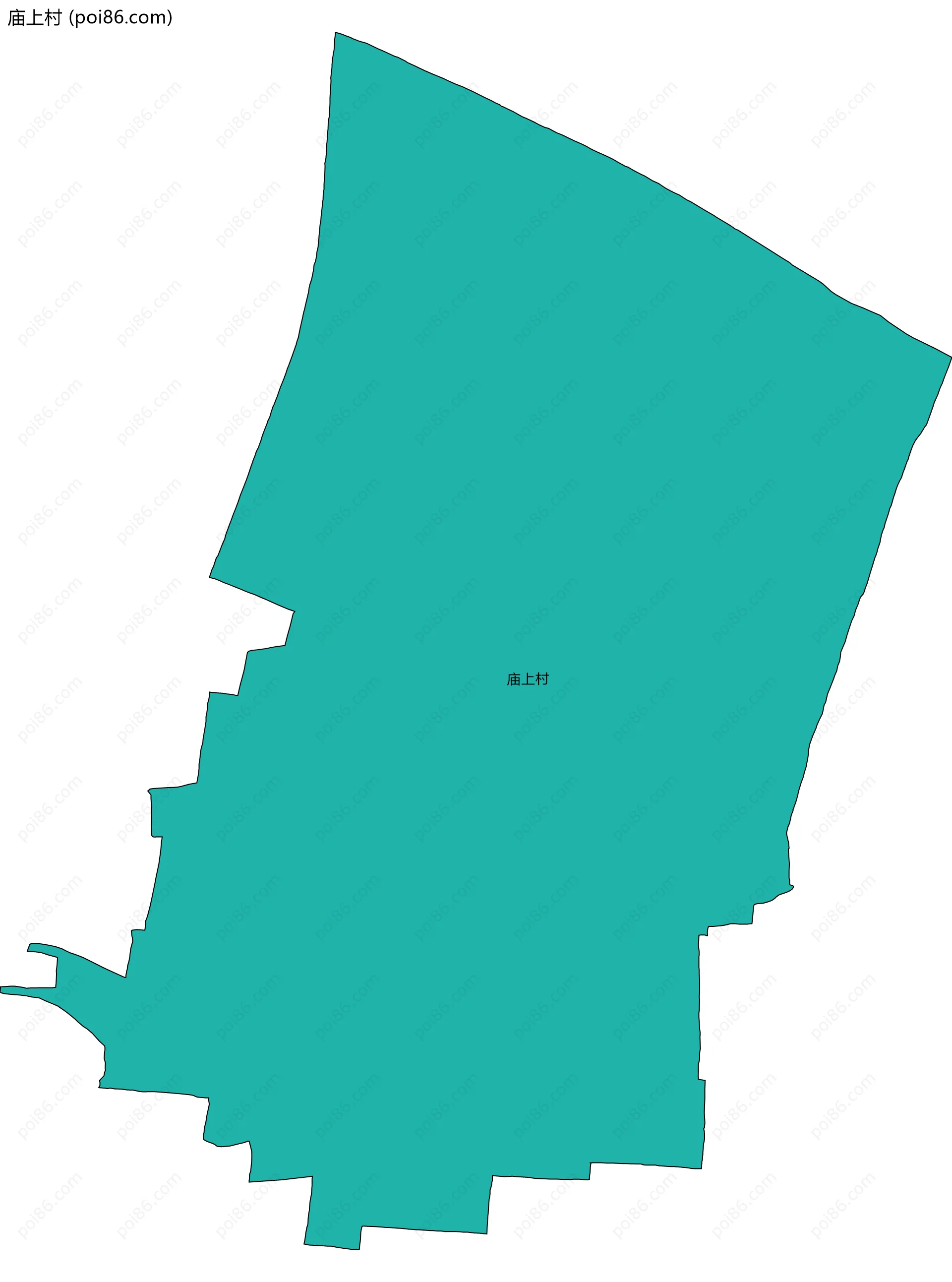 庙上村边界地图