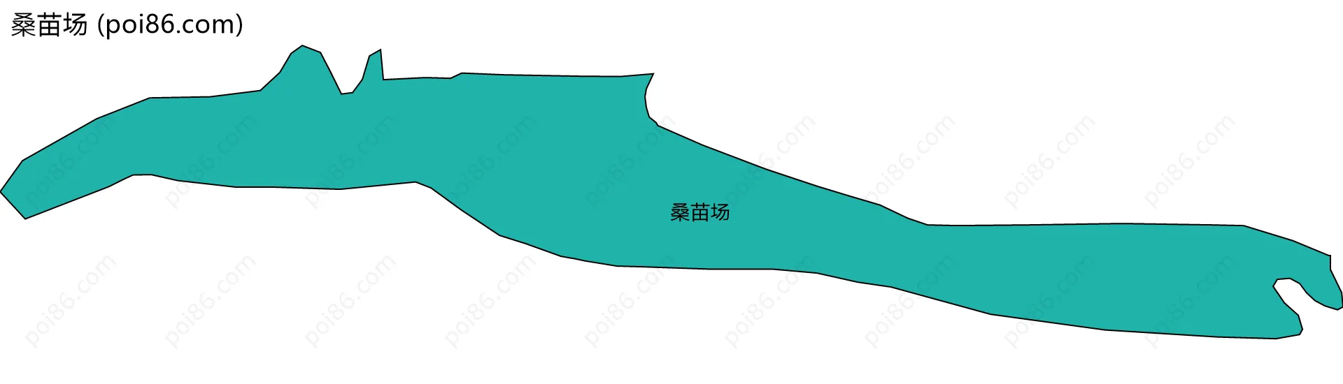 桑苗场边界地图