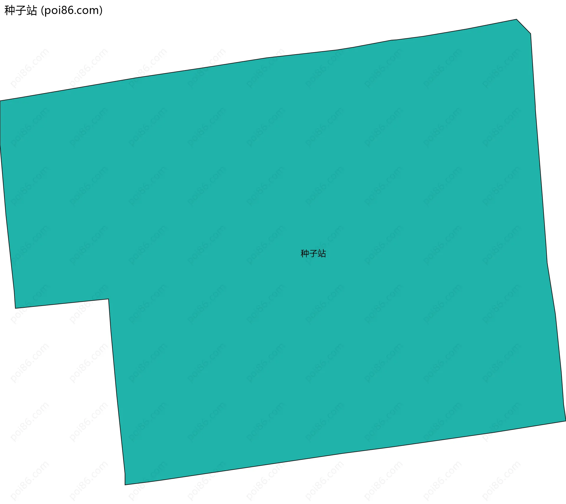 种子站边界地图