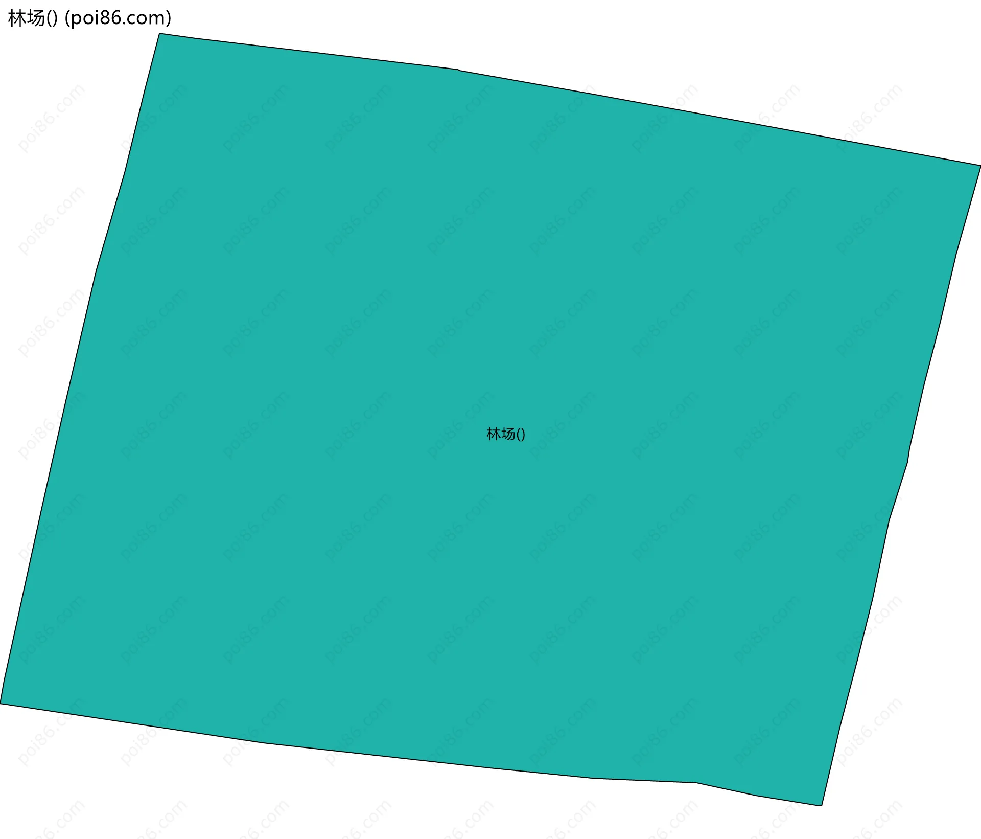 林场()边界地图