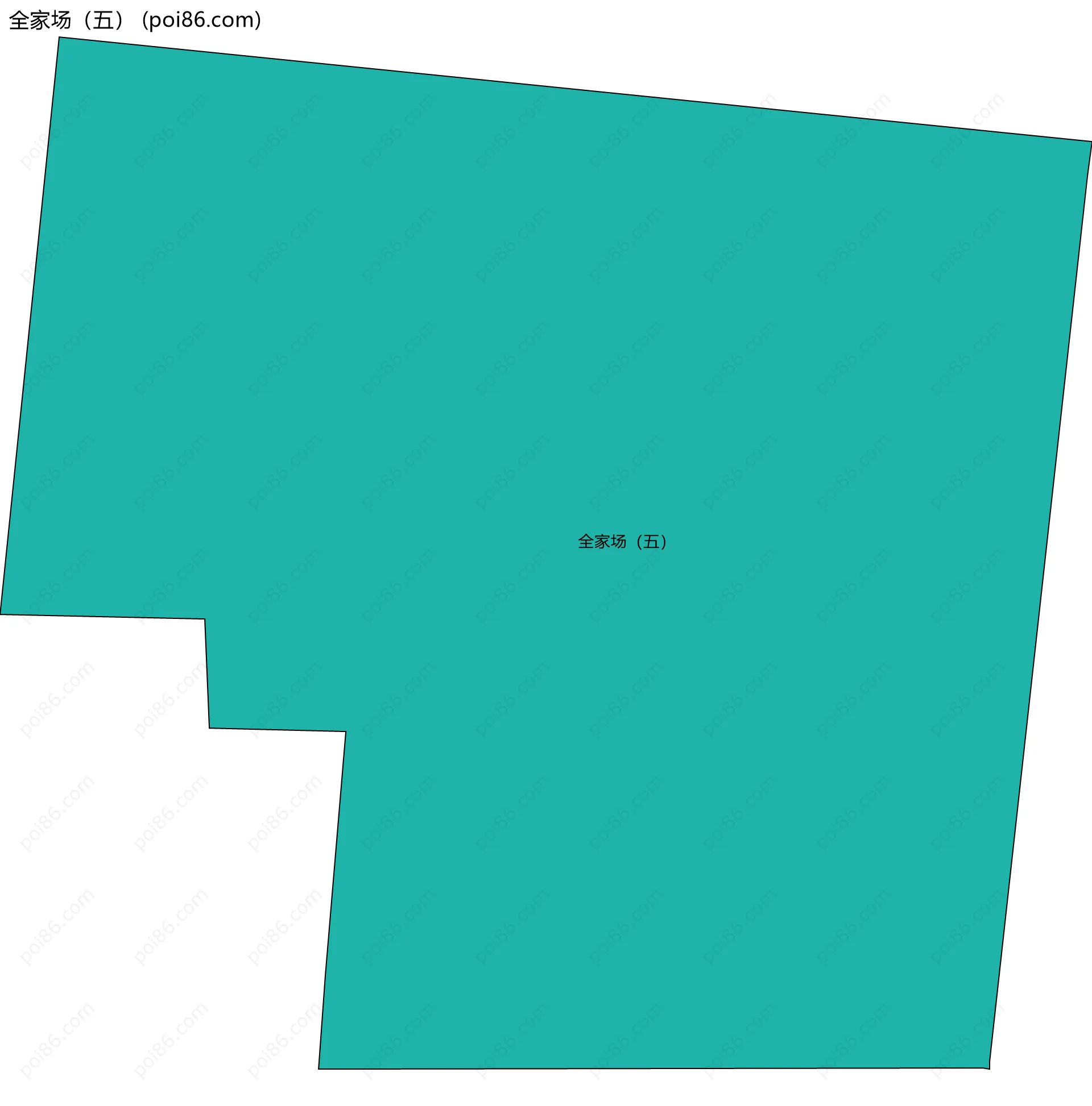 全家场（五）边界地图