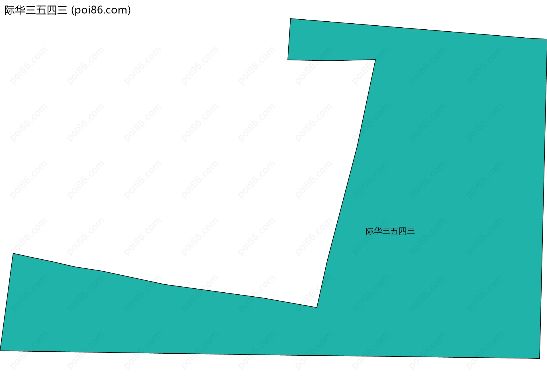 际华三五四三边界地图