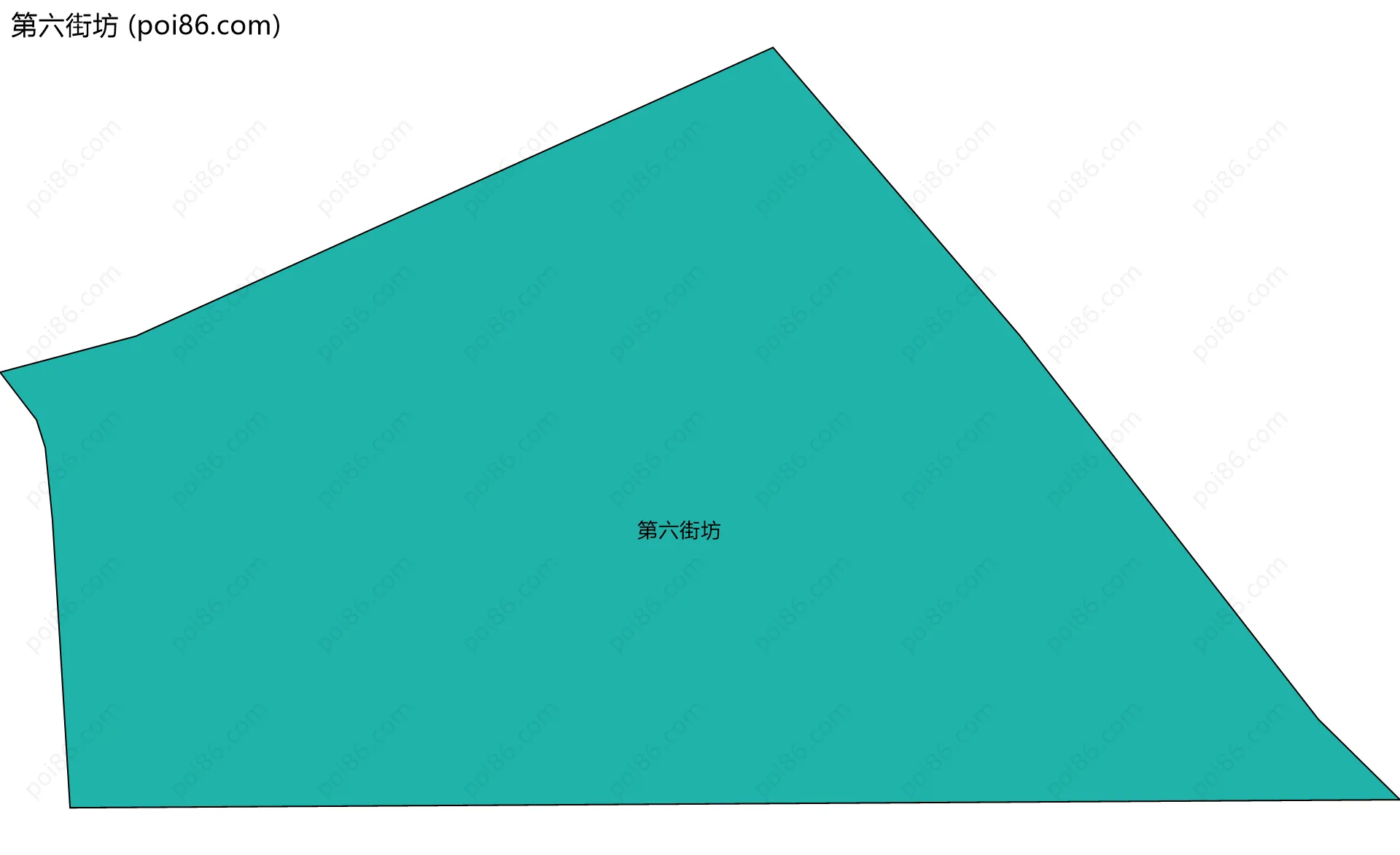 第六街坊边界地图