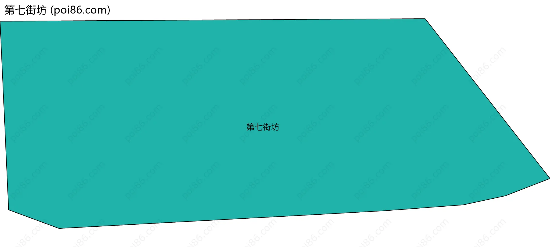 第七街坊边界地图