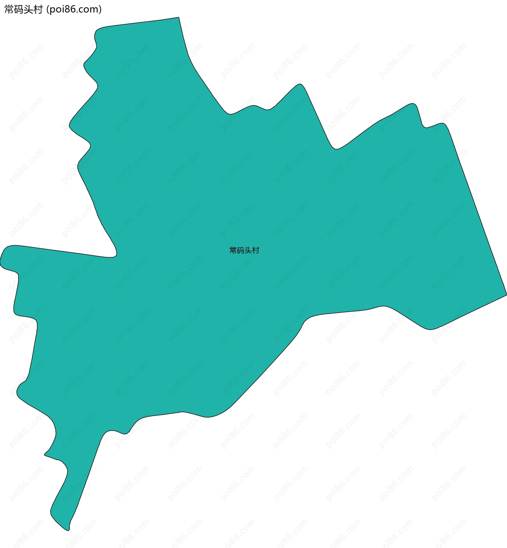 常码头村边界地图