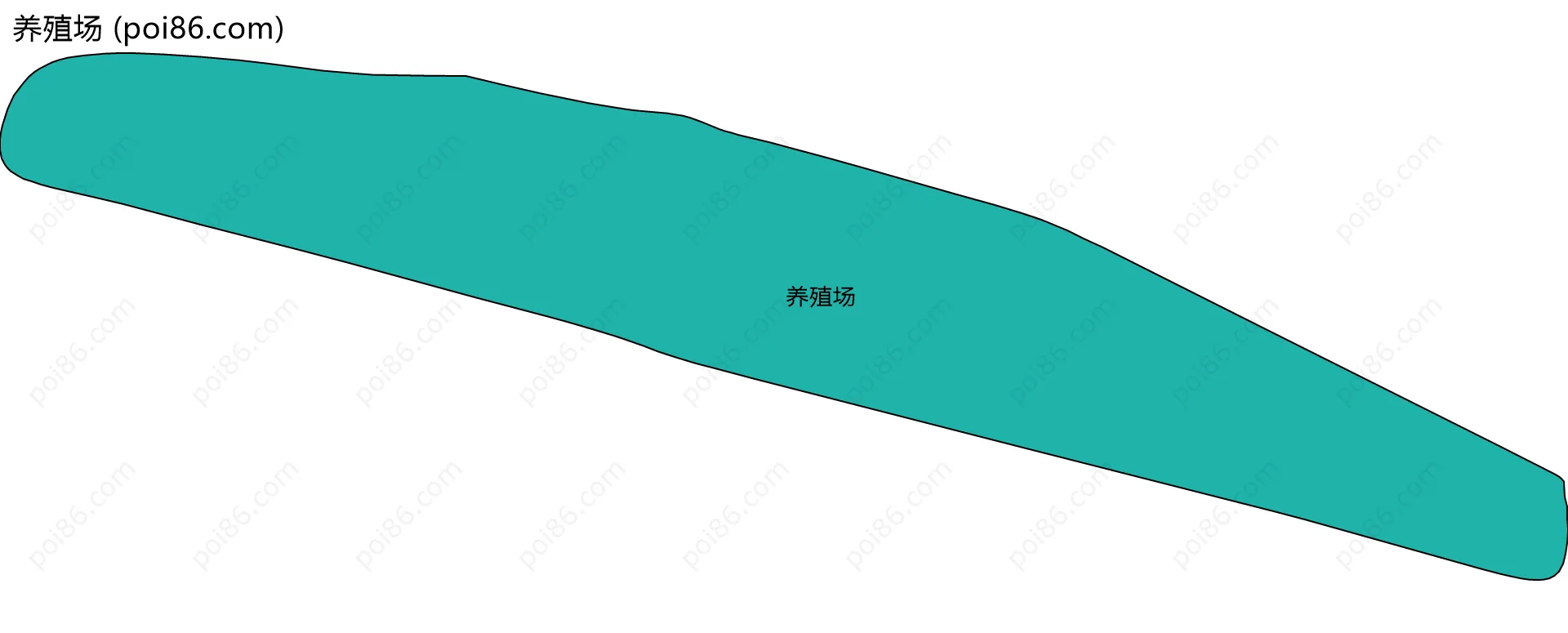 养殖场边界地图