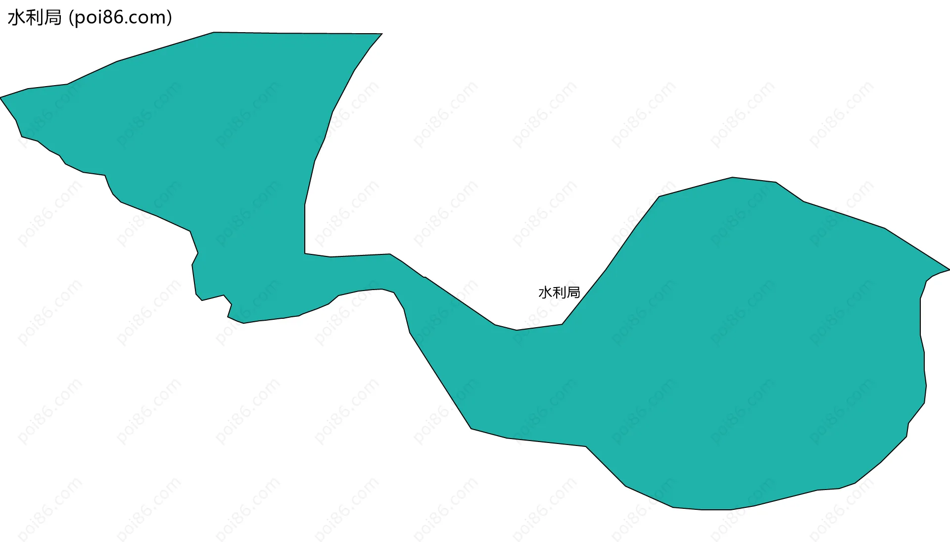 水利局边界地图