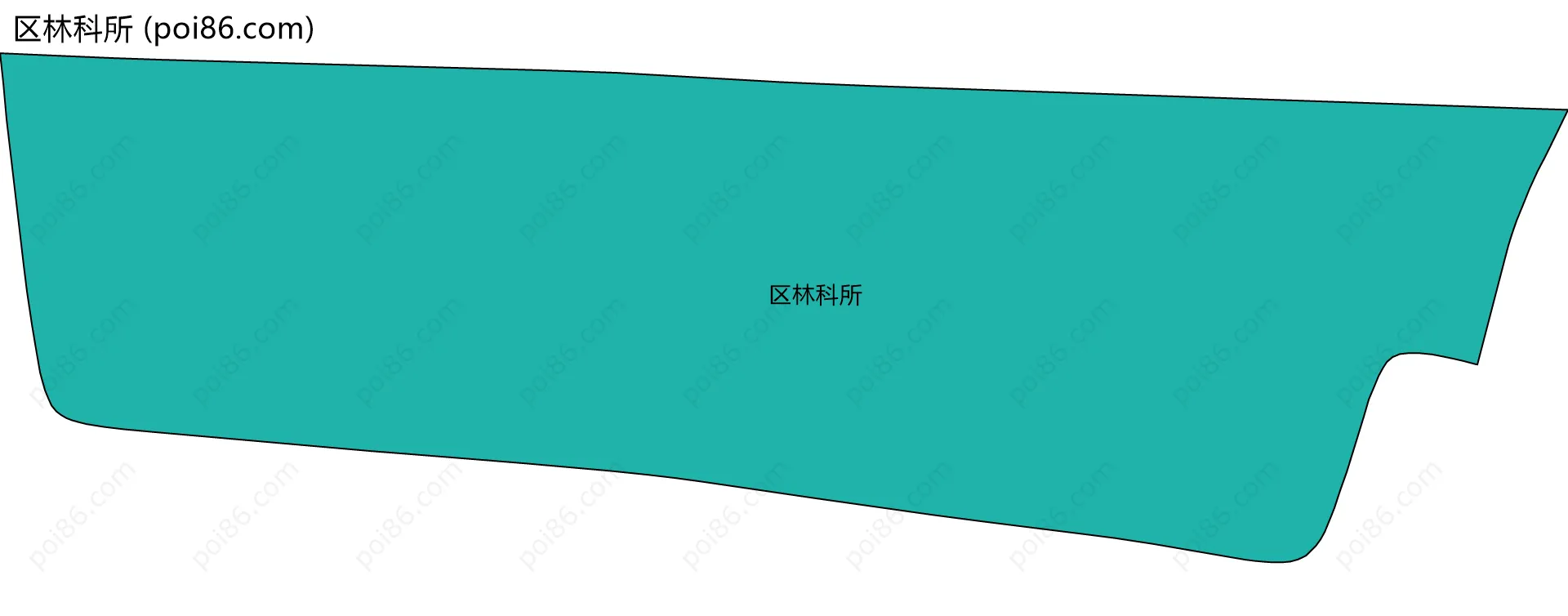 区林科所边界地图