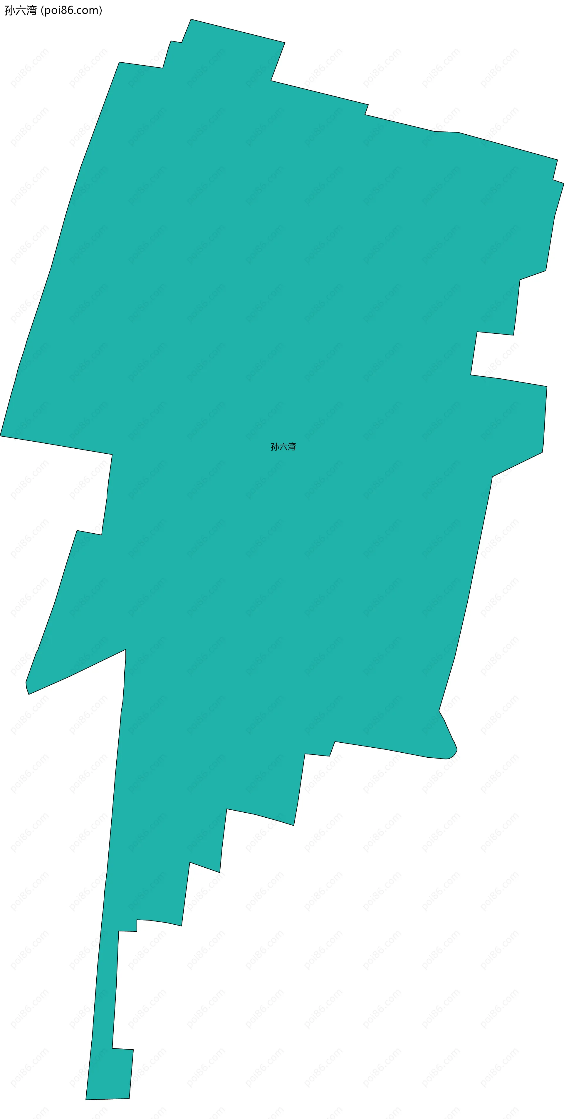 孙六湾边界地图