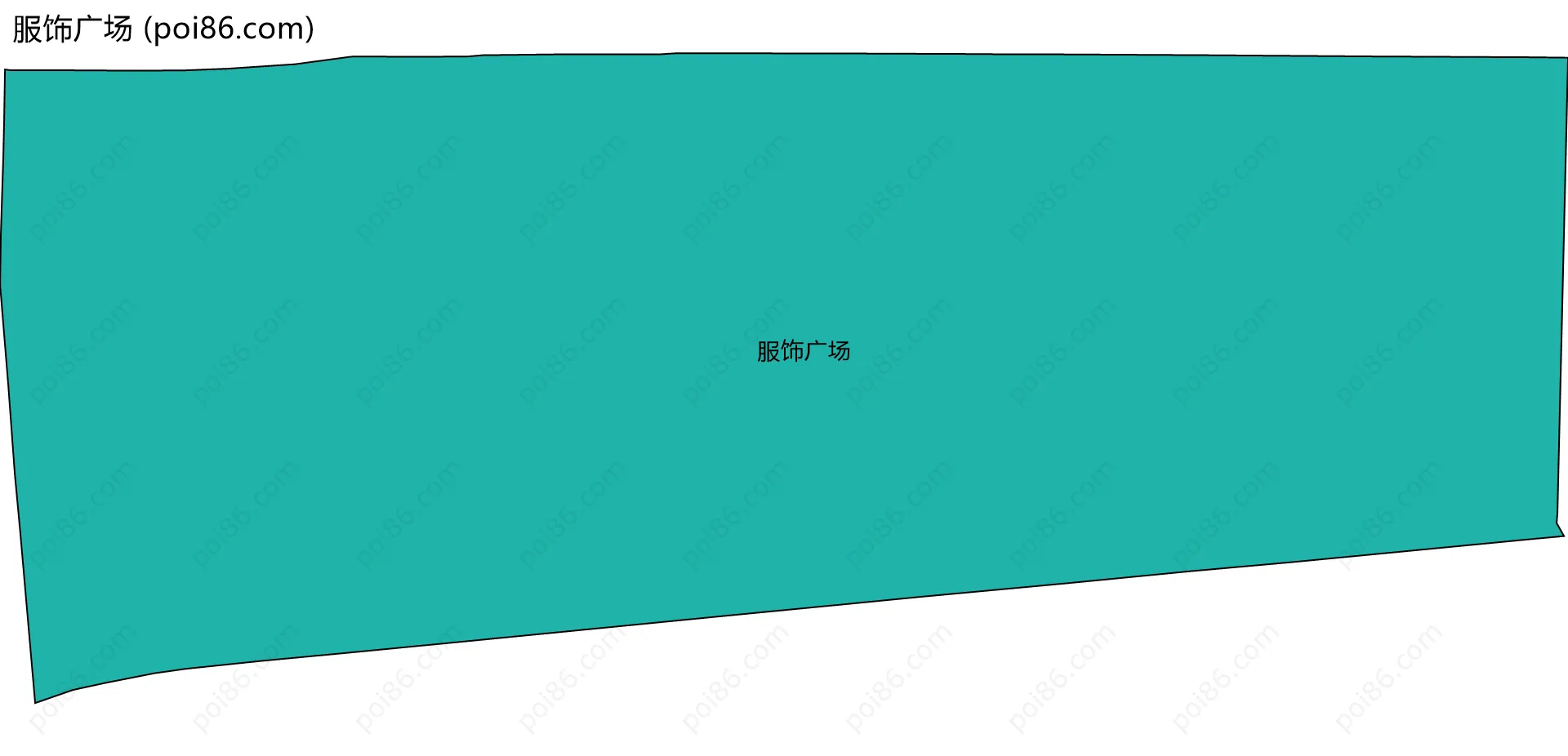 服饰广场边界地图