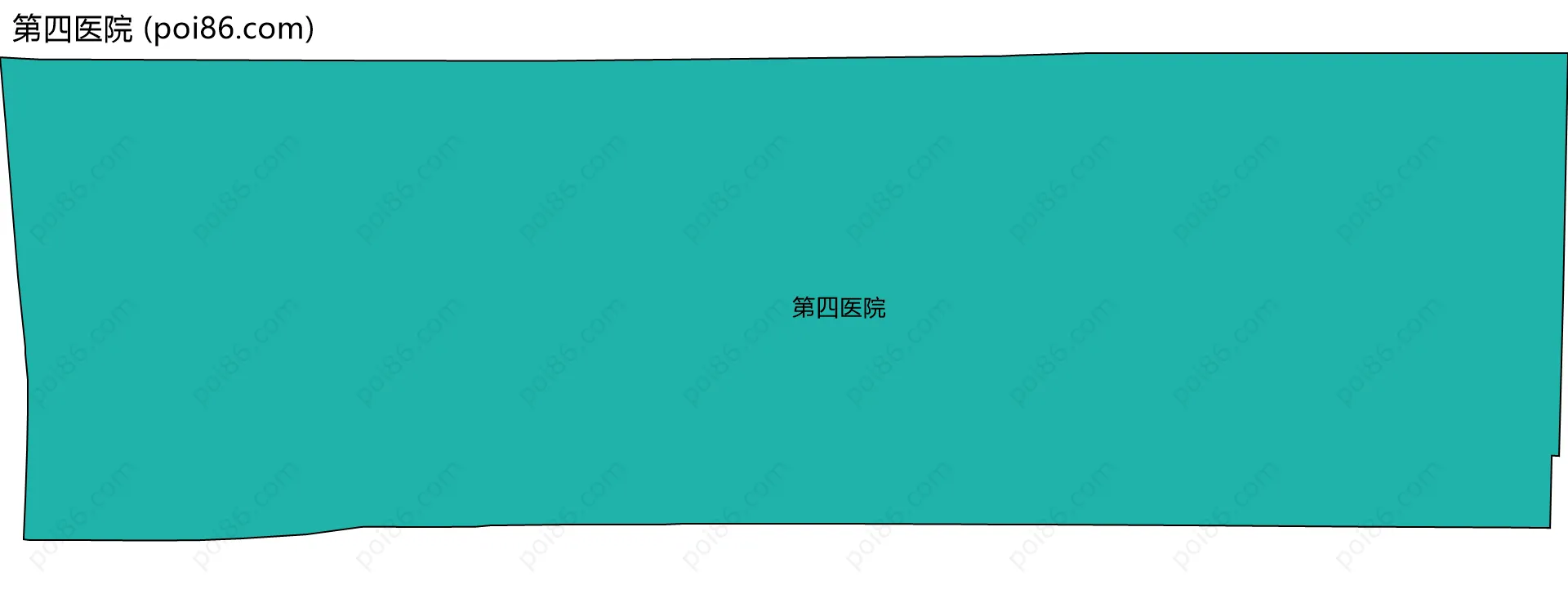 第四医院边界地图