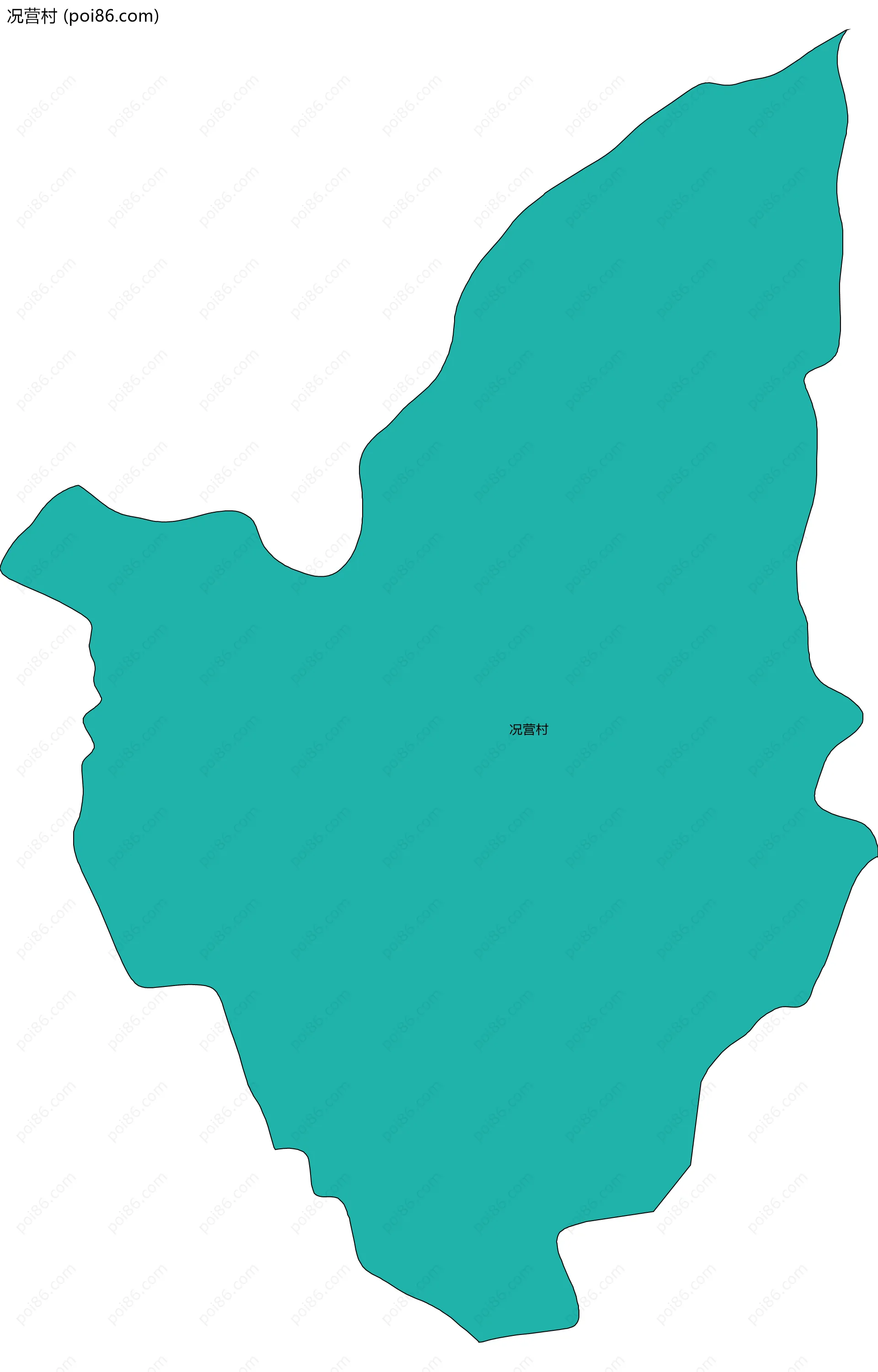 况营村边界地图