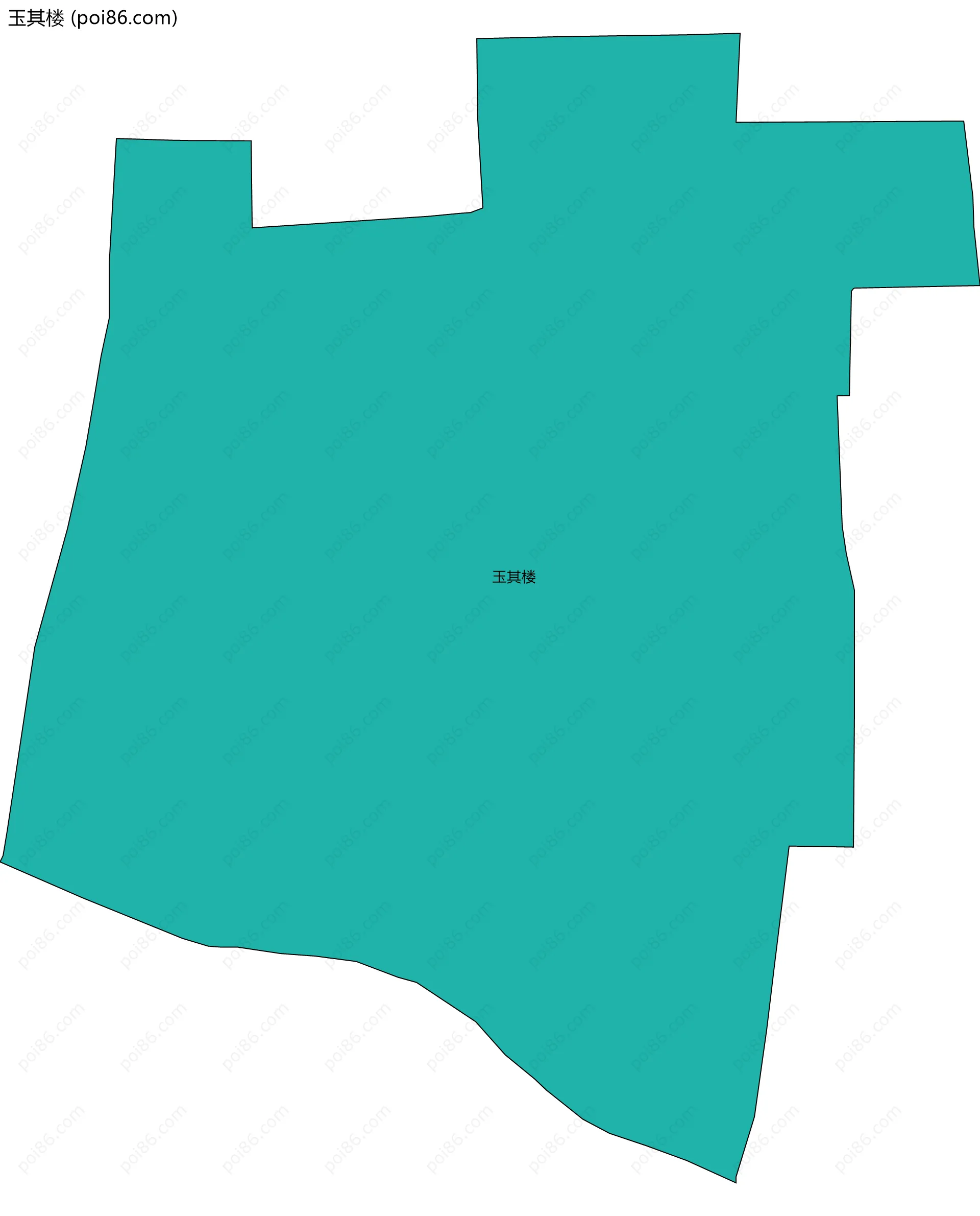 玉其楼边界地图