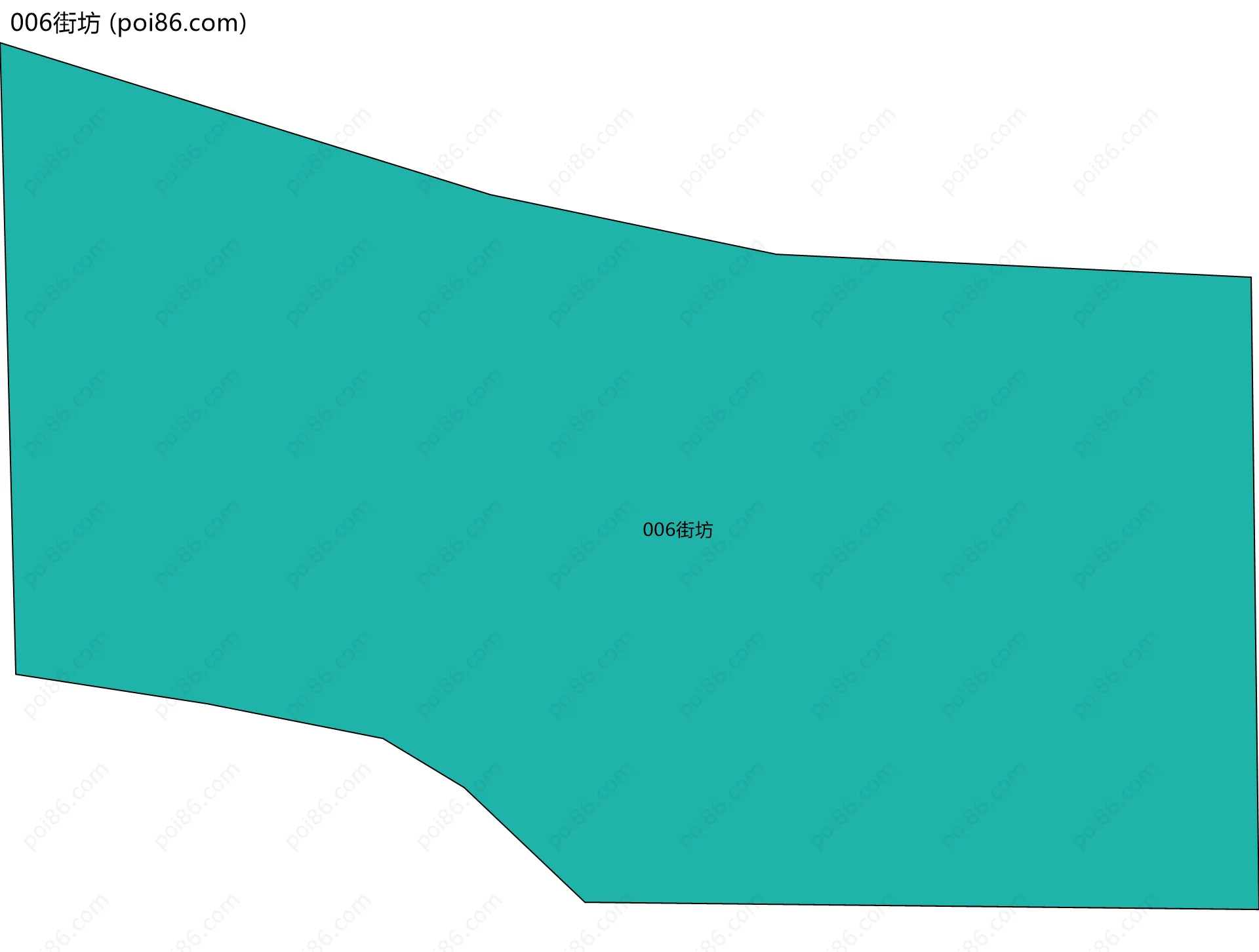 006街坊边界地图