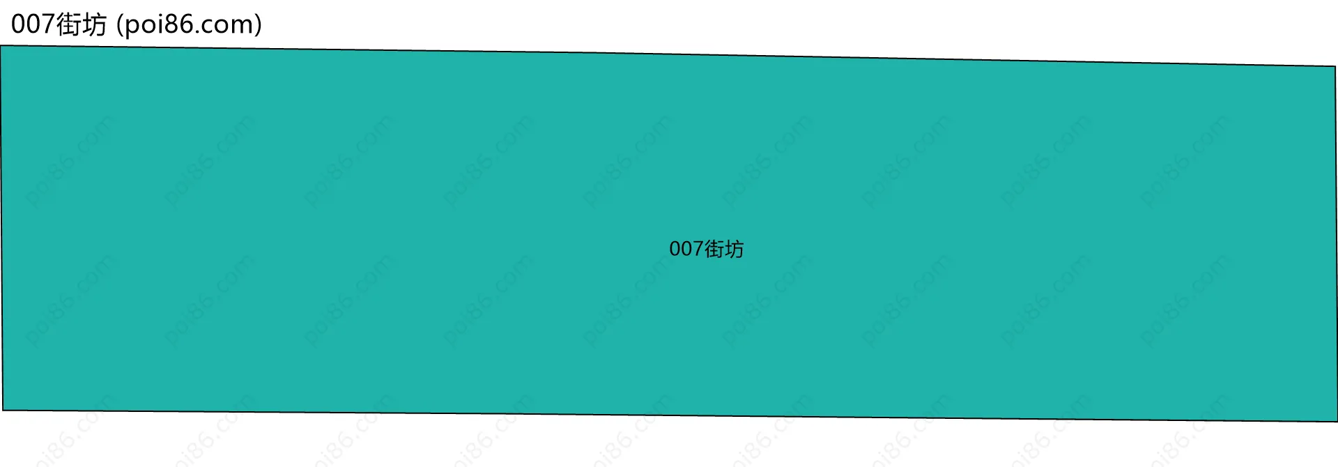 007街坊边界地图