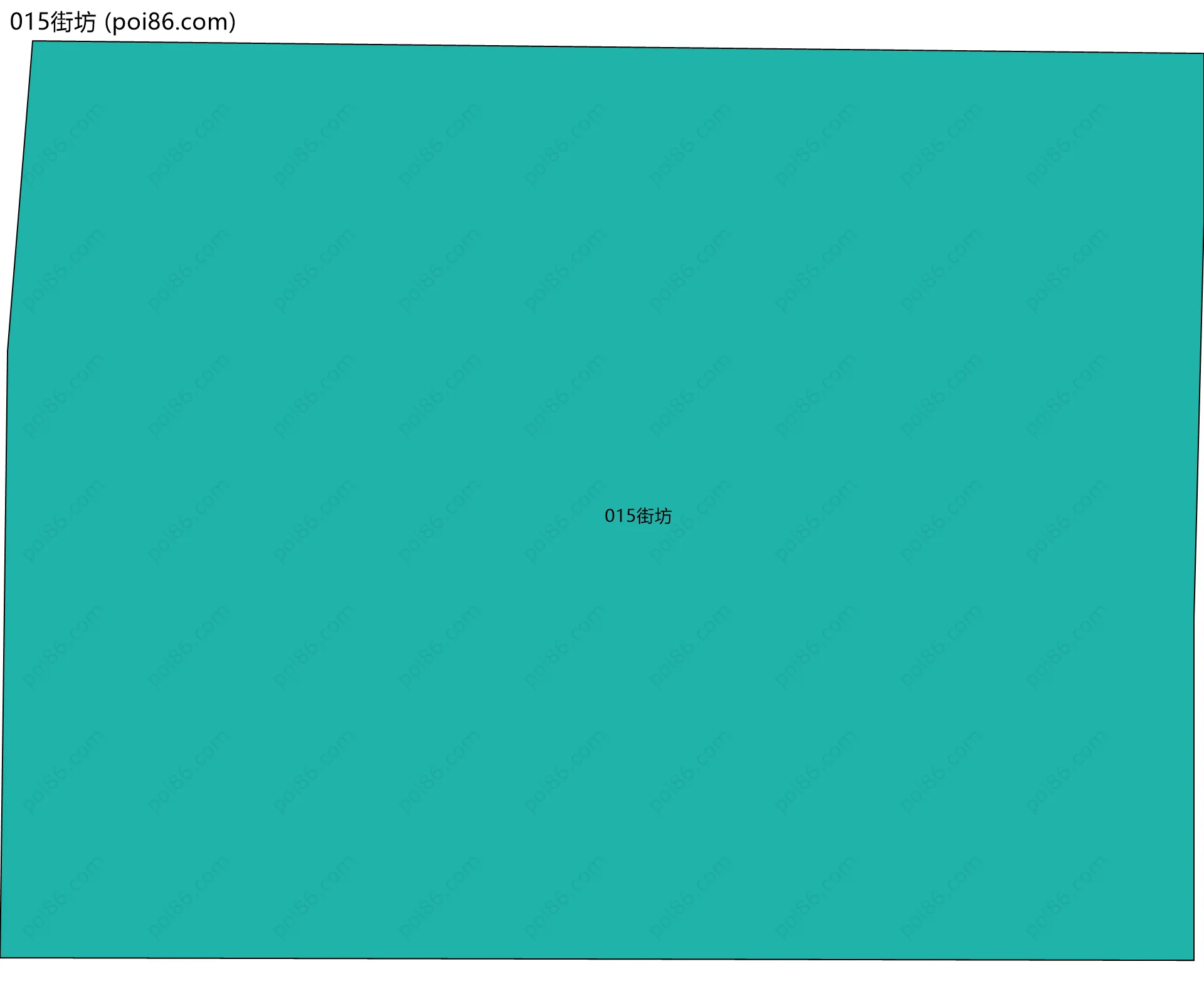 015街坊边界地图