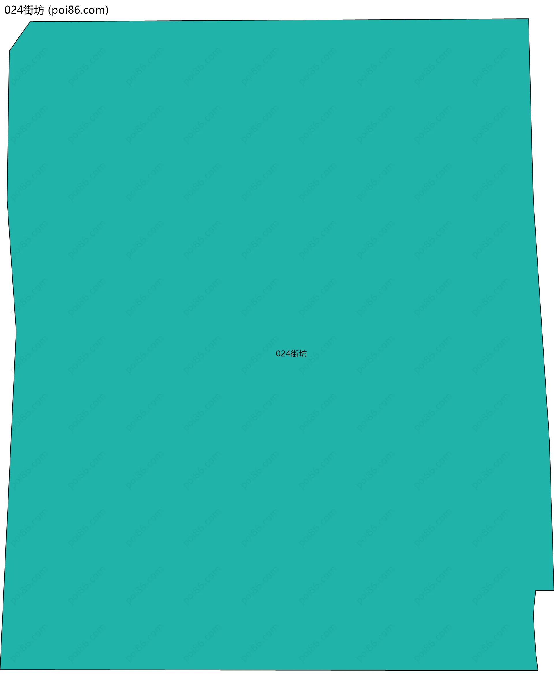 024街坊边界地图