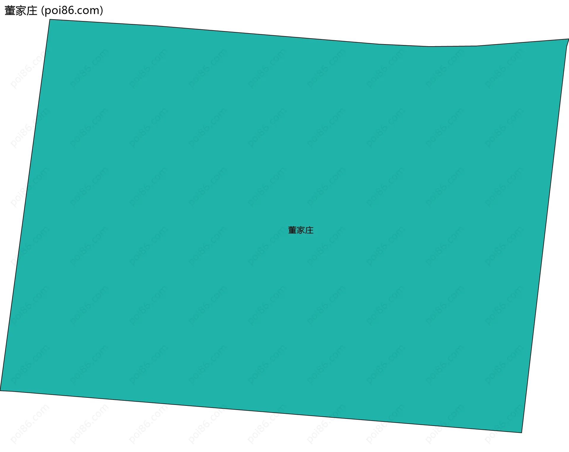 董家庄边界地图