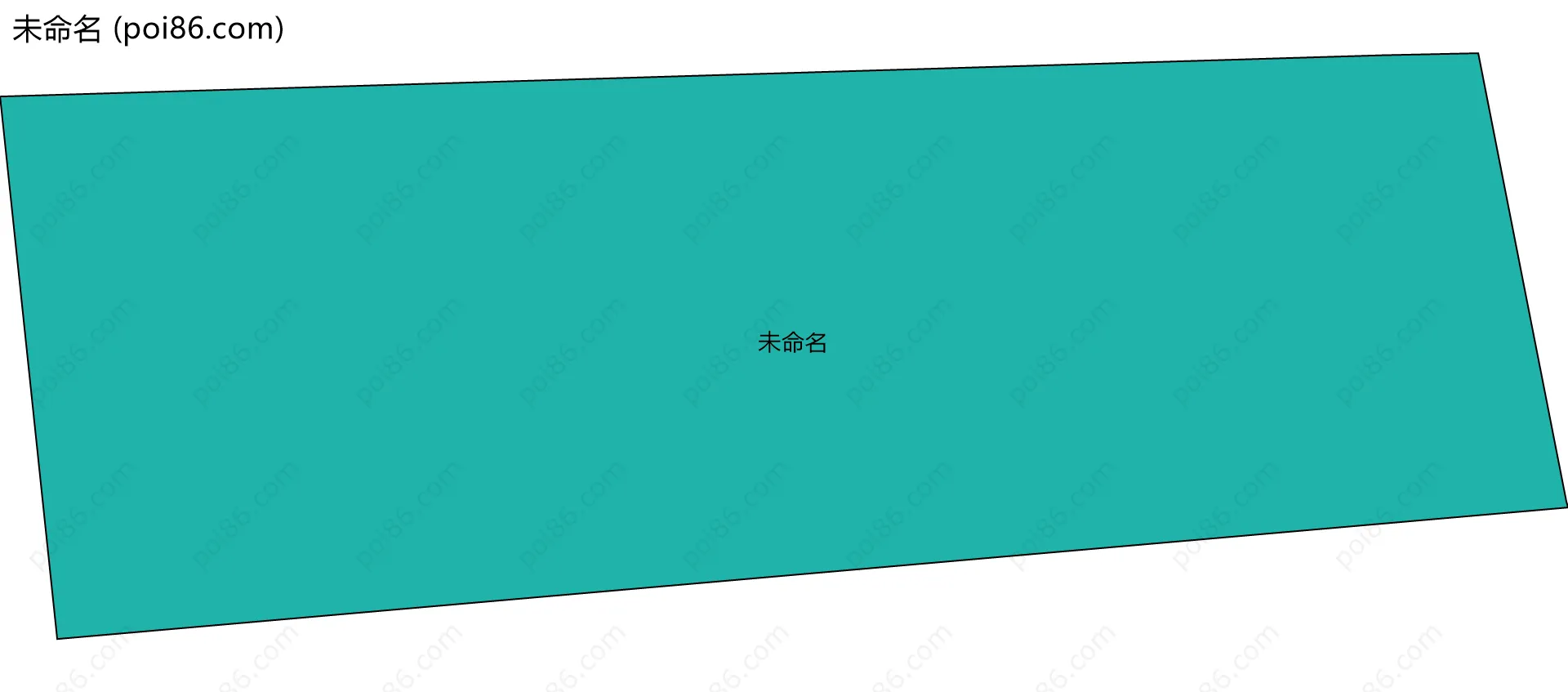 未命名边界地图